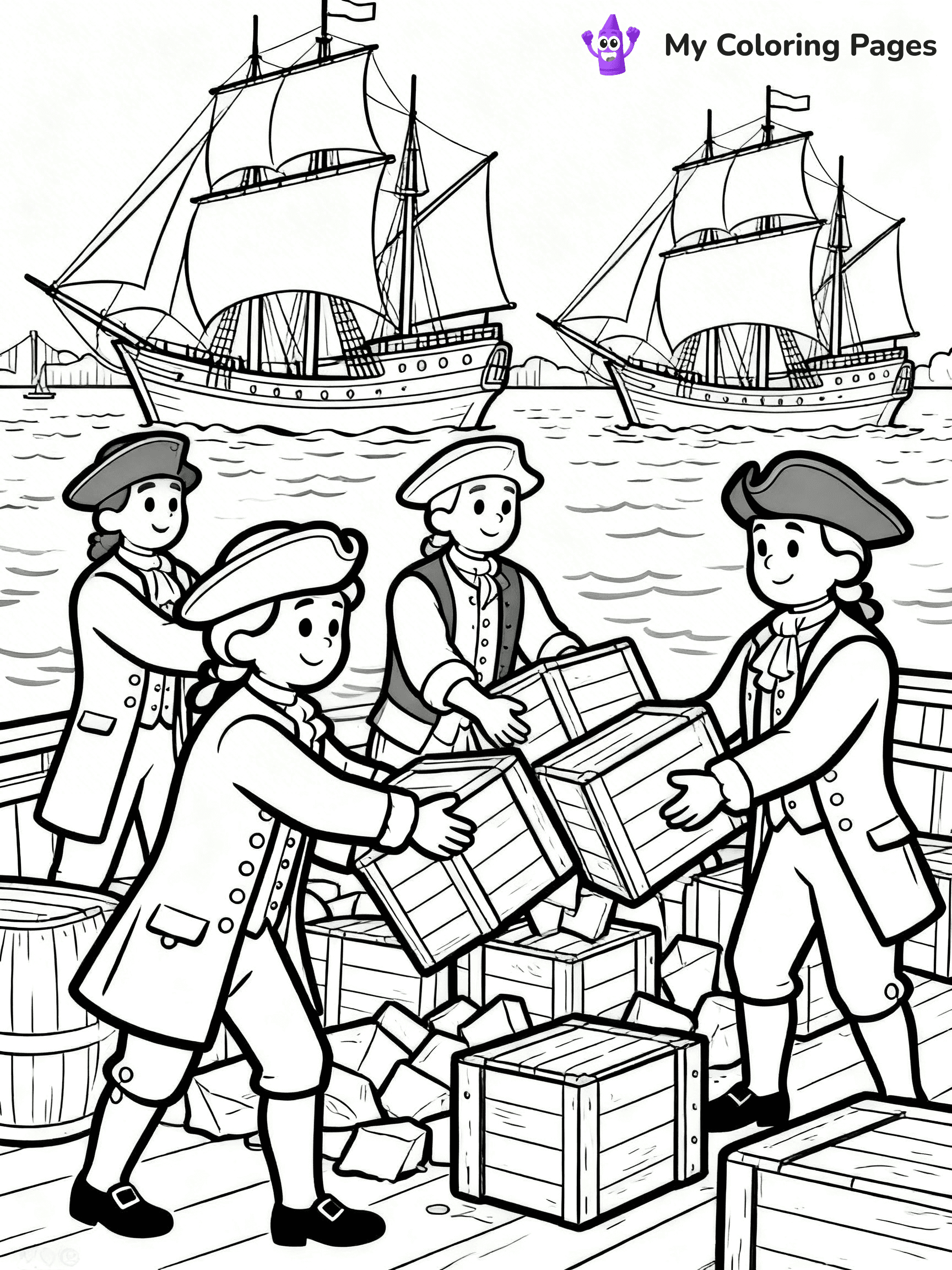American Revolution Coloring Pages - 37