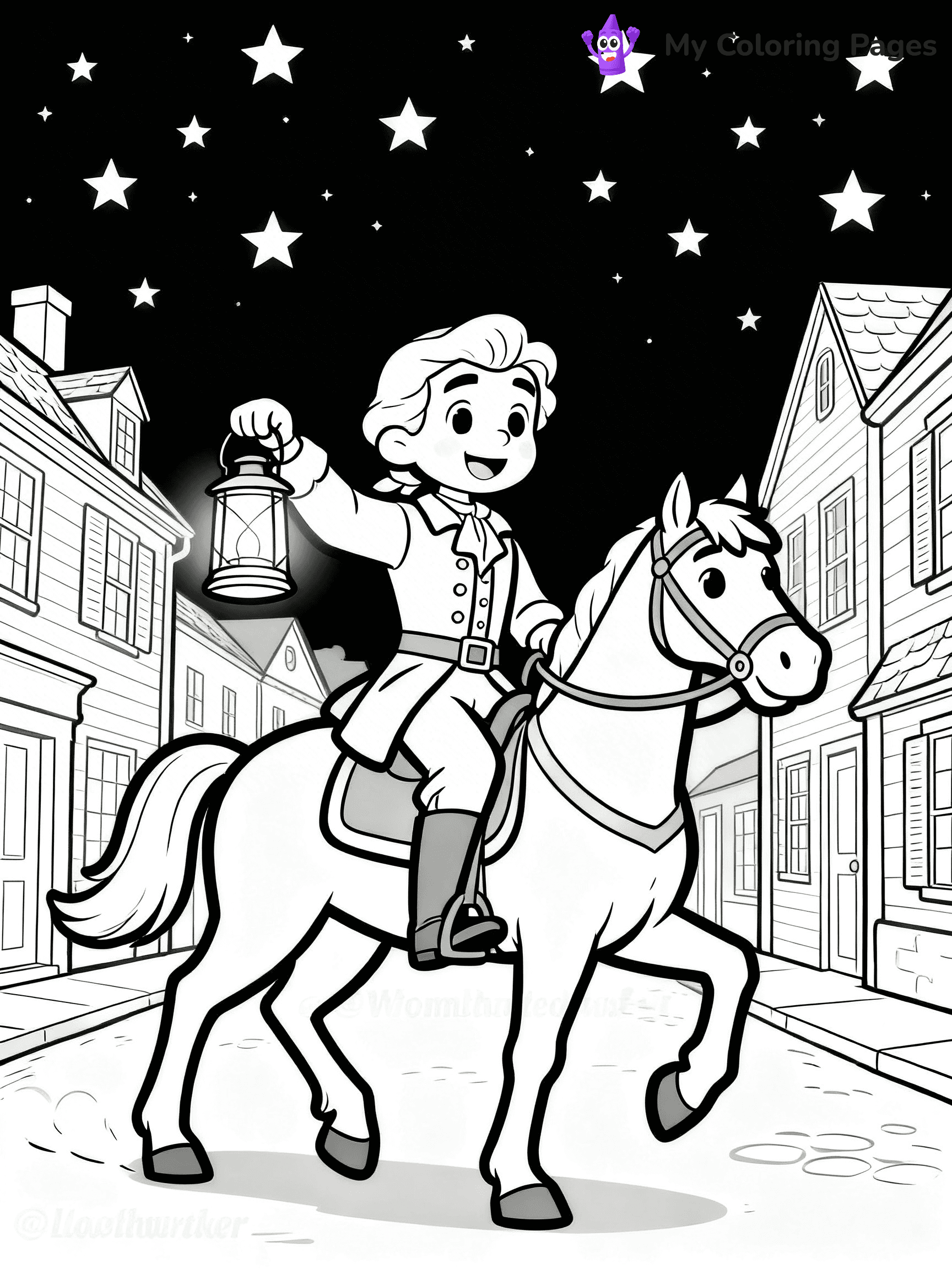 American Revolution Coloring Pages - 21