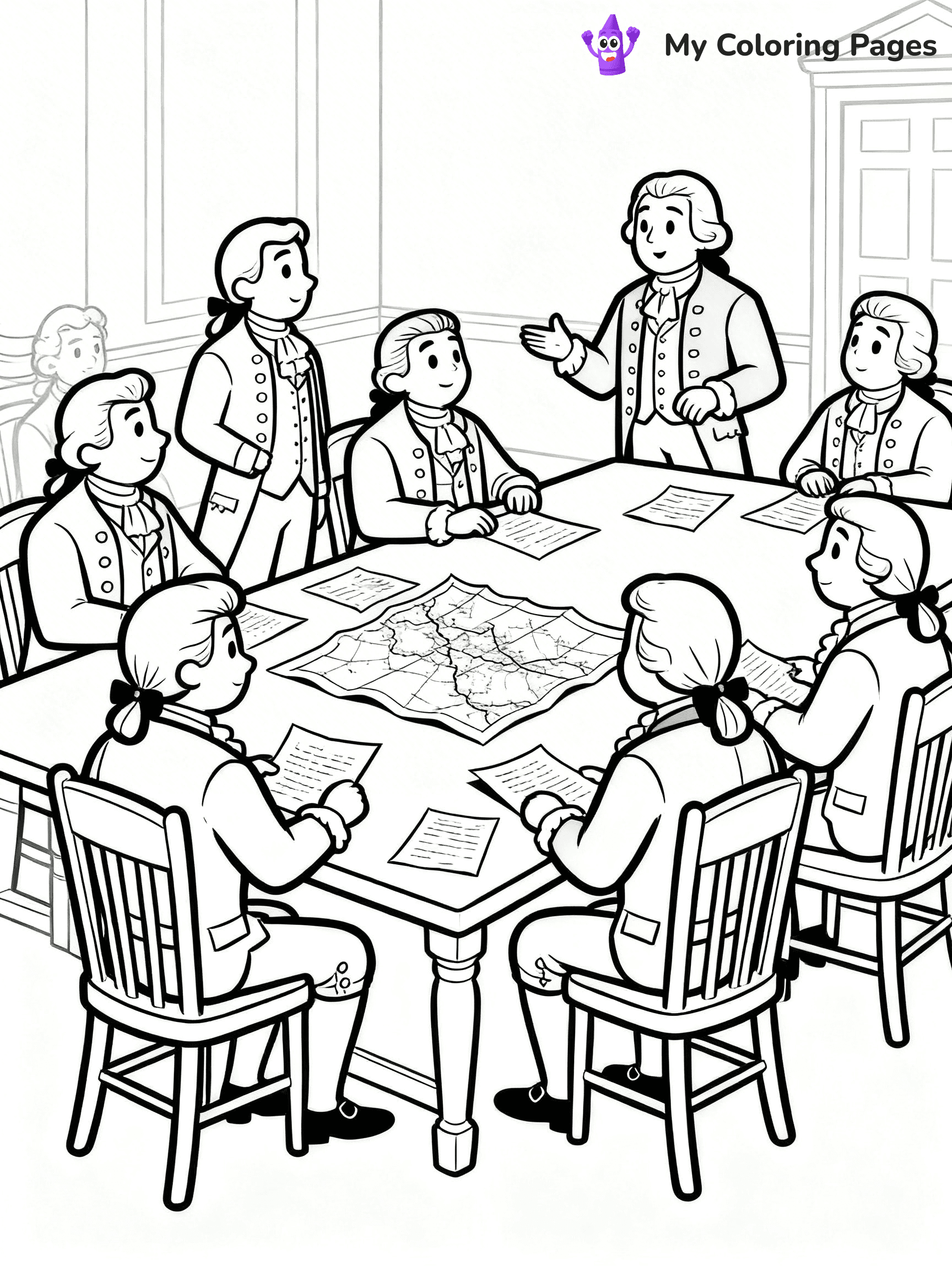 American Revolution Coloring Pages - 12