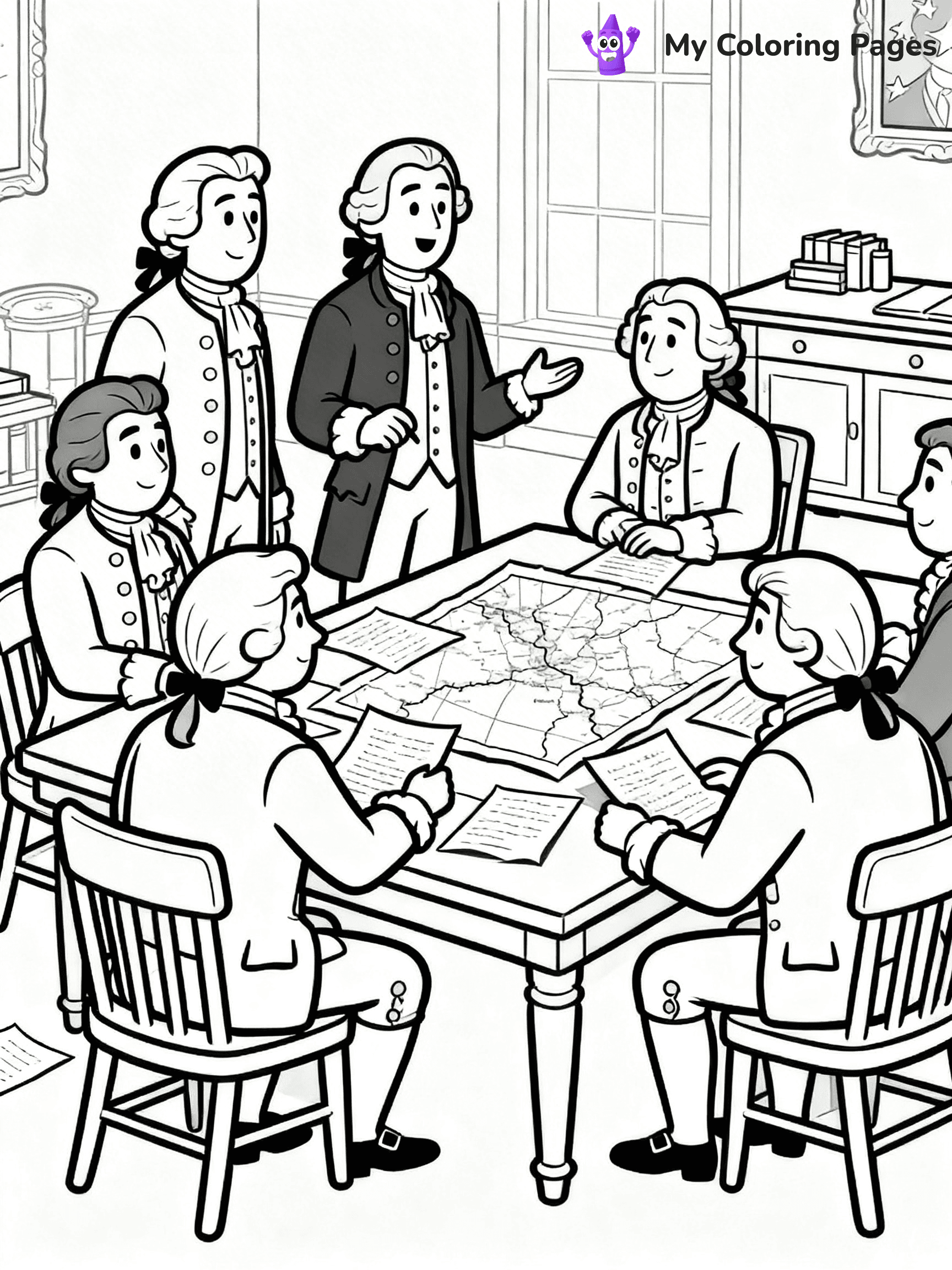 American Revolution Coloring Pages - 11