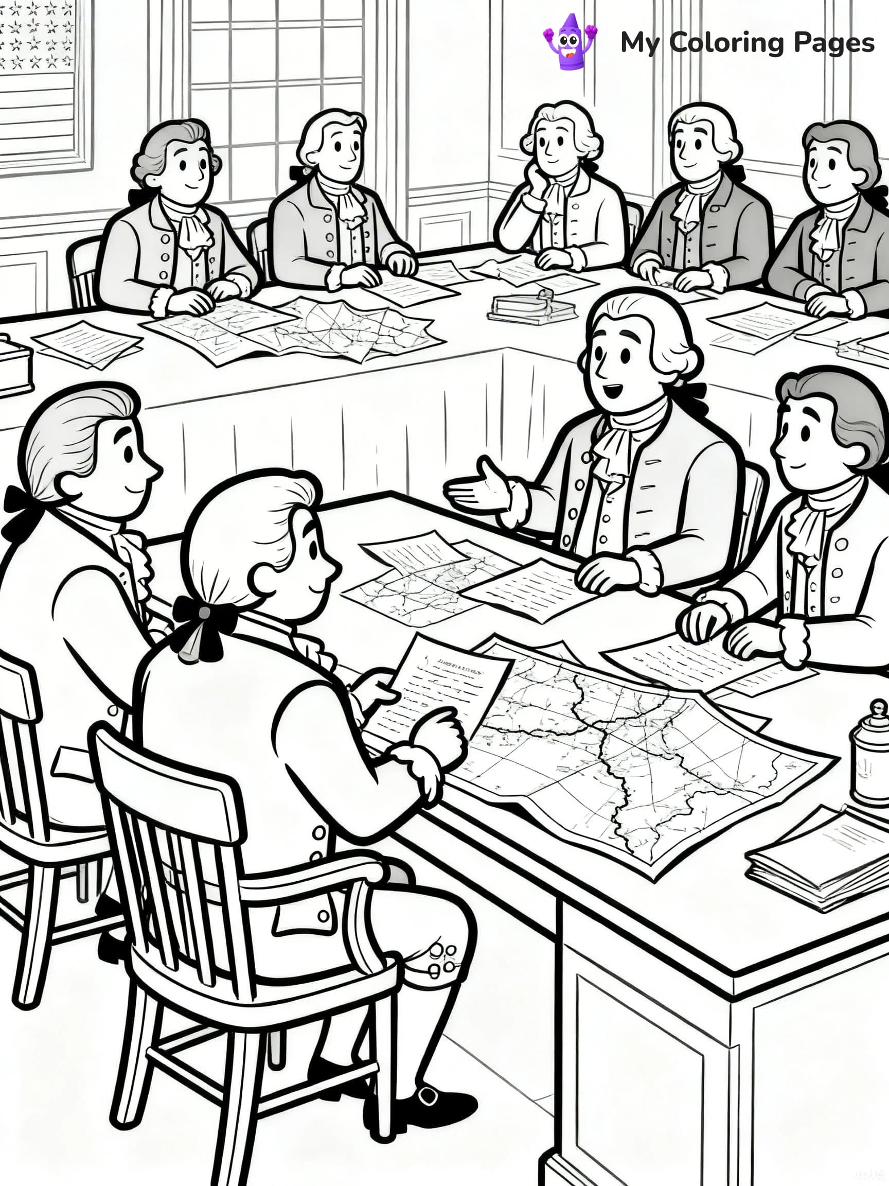 American Revolution Coloring Pages - 10