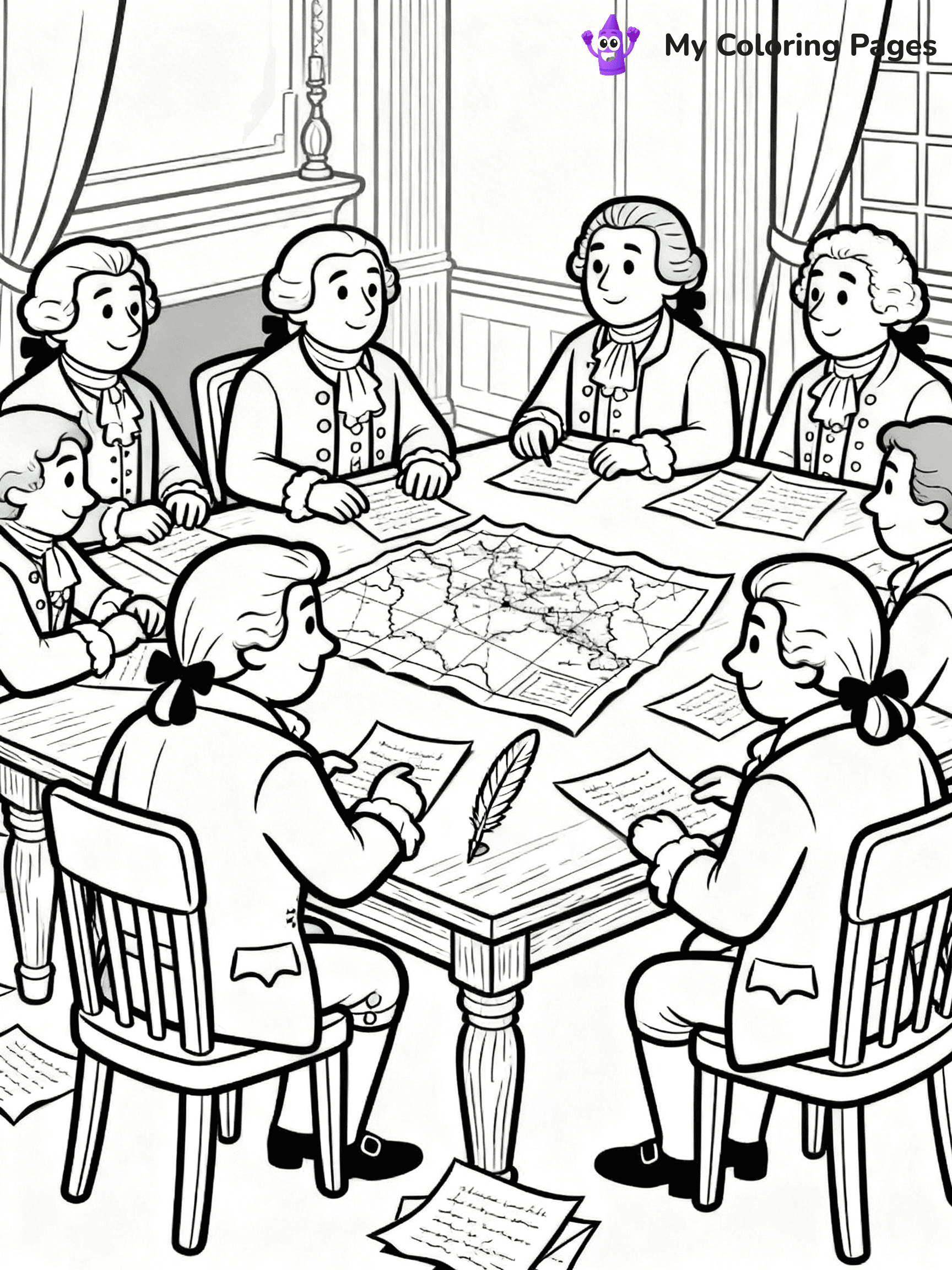 American Revolution Coloring Pages - 9