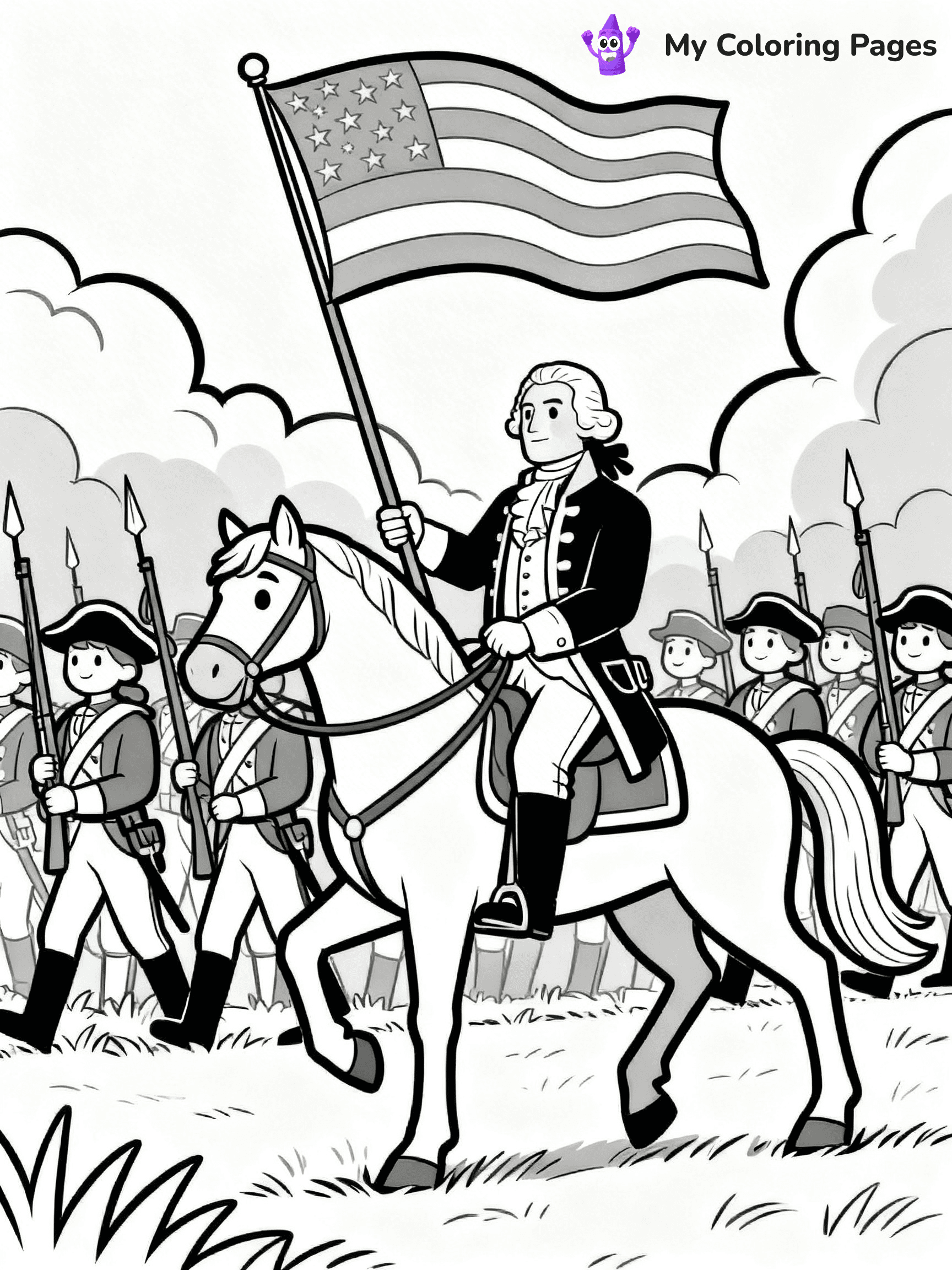 American Revolution Coloring Pages - 6