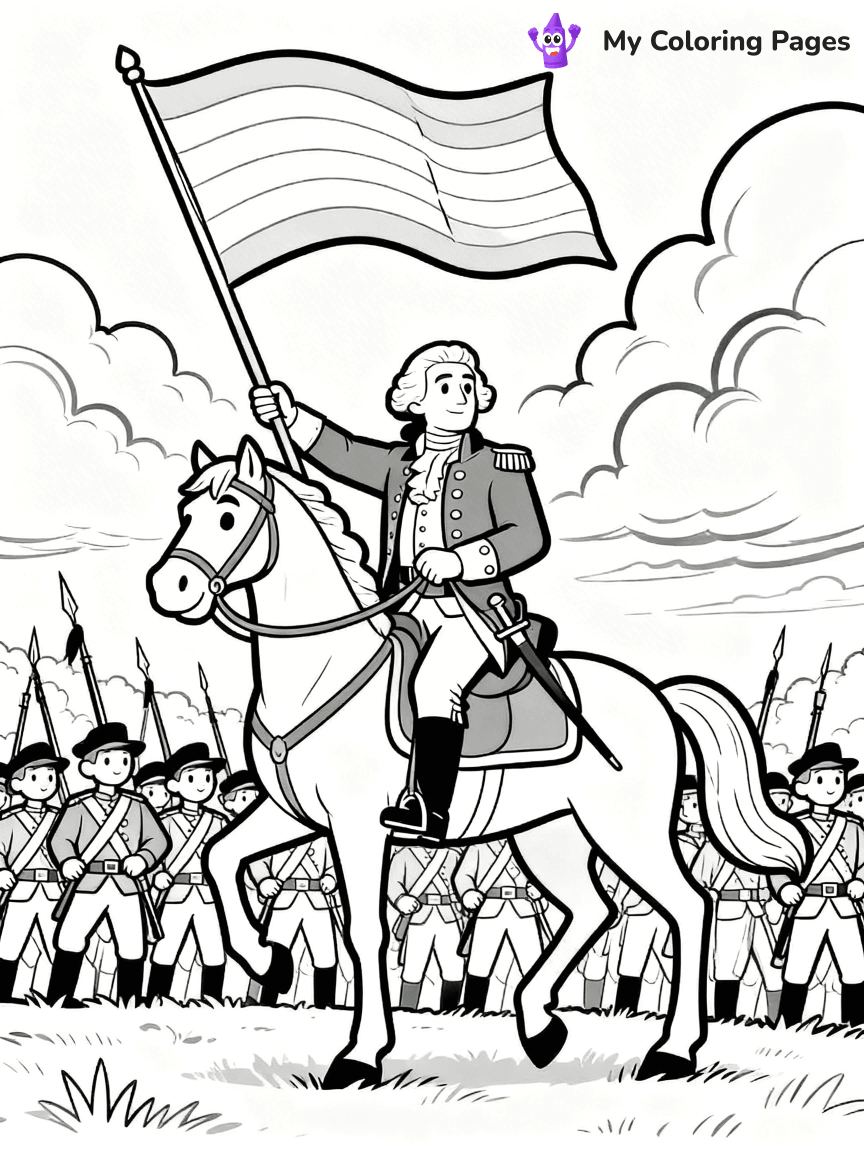 American Revolution Coloring Pages - 5