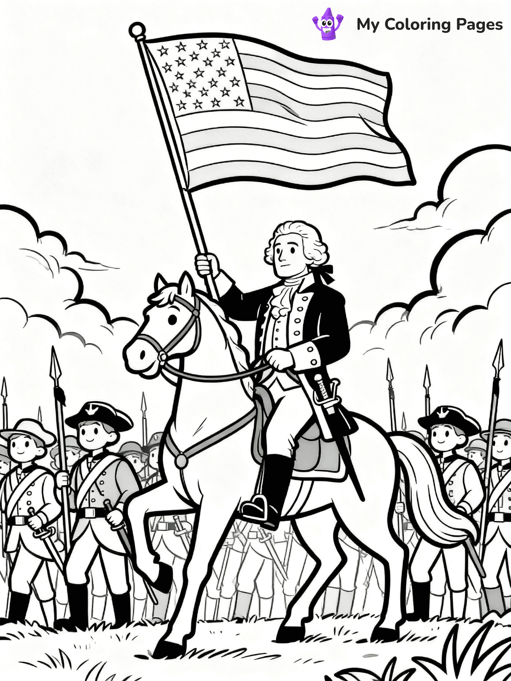 American Revolution Coloring Pages - 3