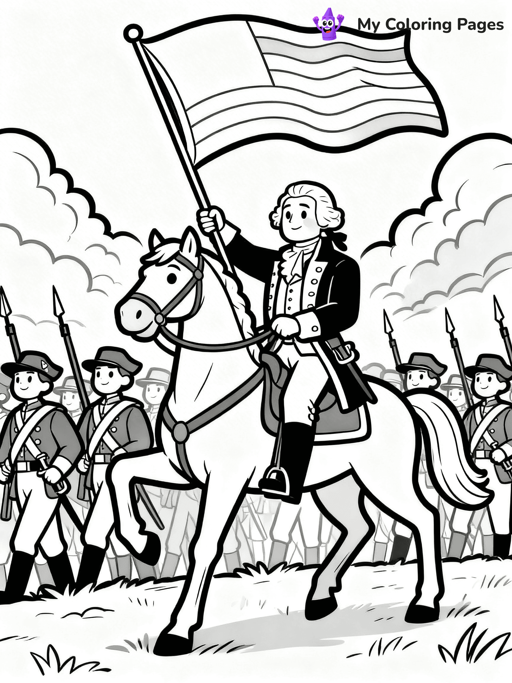American Revolution Coloring Pages - 2