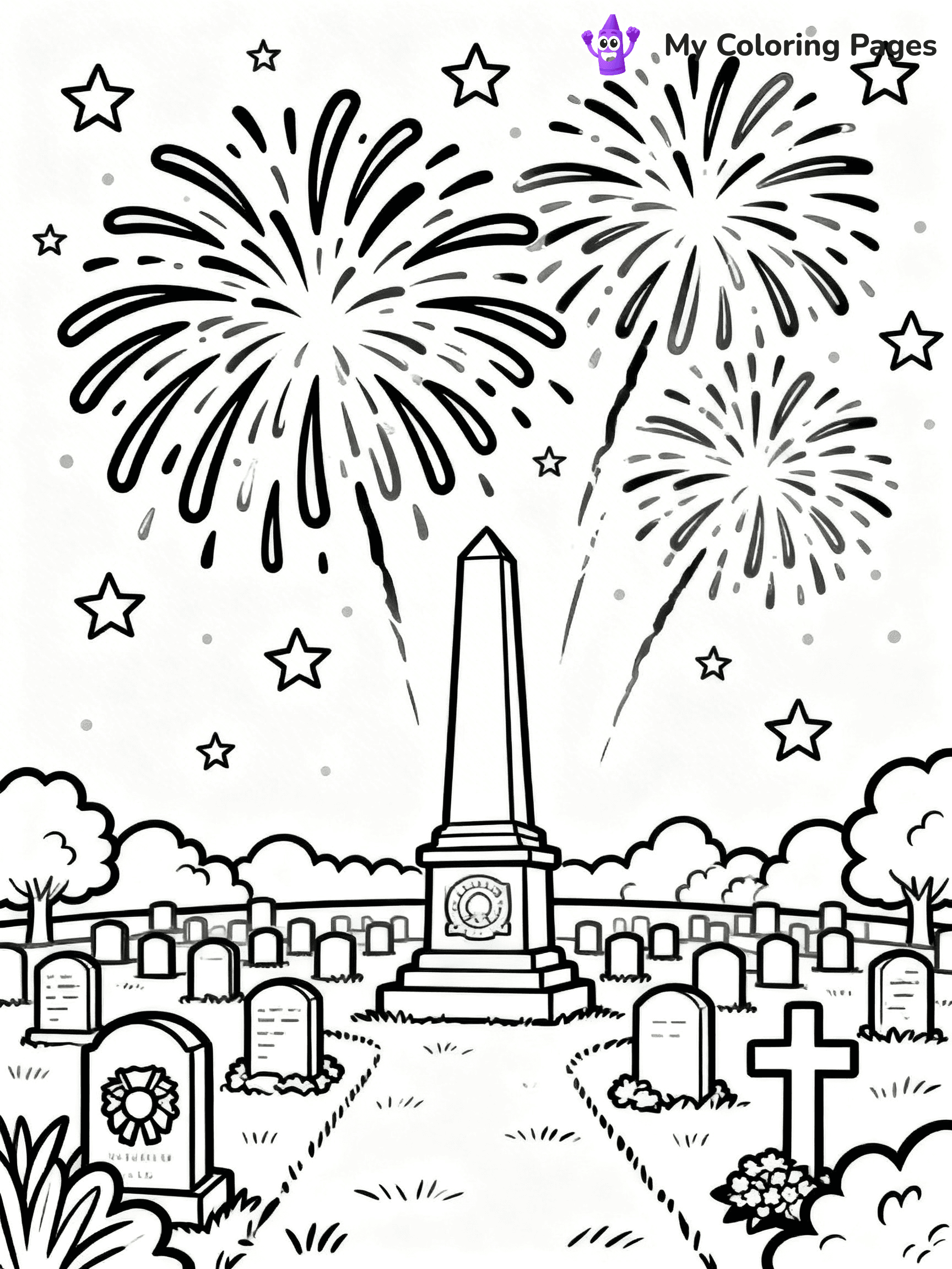 Memorial Day Coloring Pages For Adults - 43