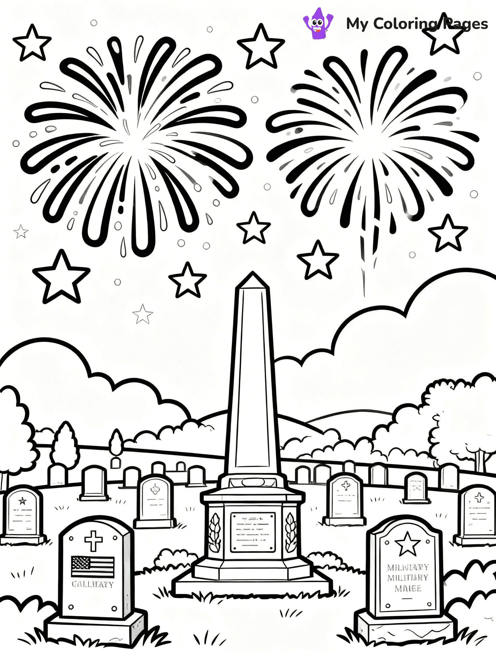 Memorial Day Coloring Pages For Adults - 41