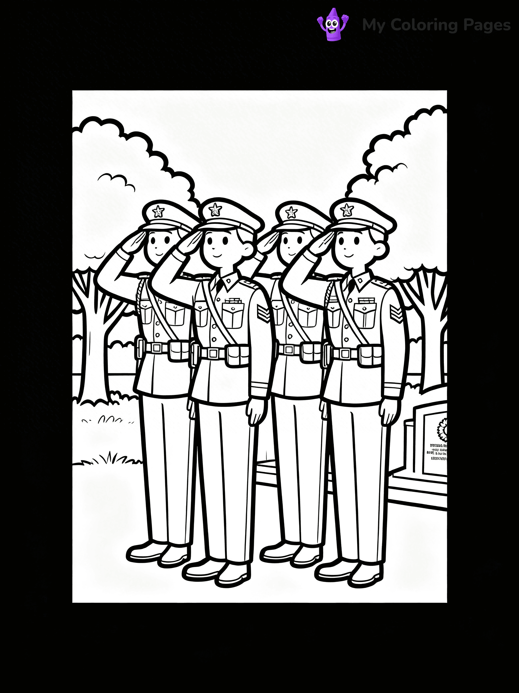 Memorial Day Coloring Pages For Adults - 10
