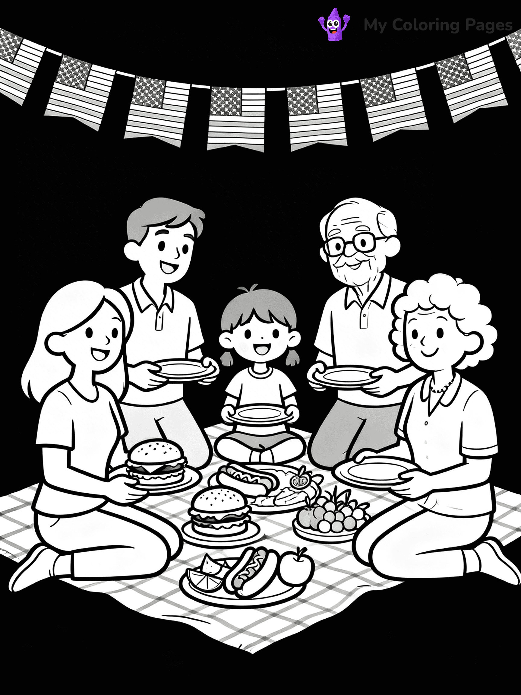 Memorial Day Coloring Pages For Adults - 7