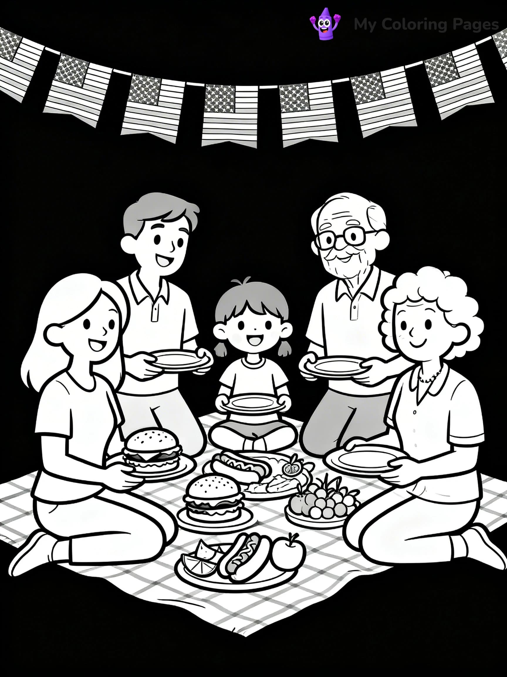 Memorial Day Coloring Pages For Adults - 7