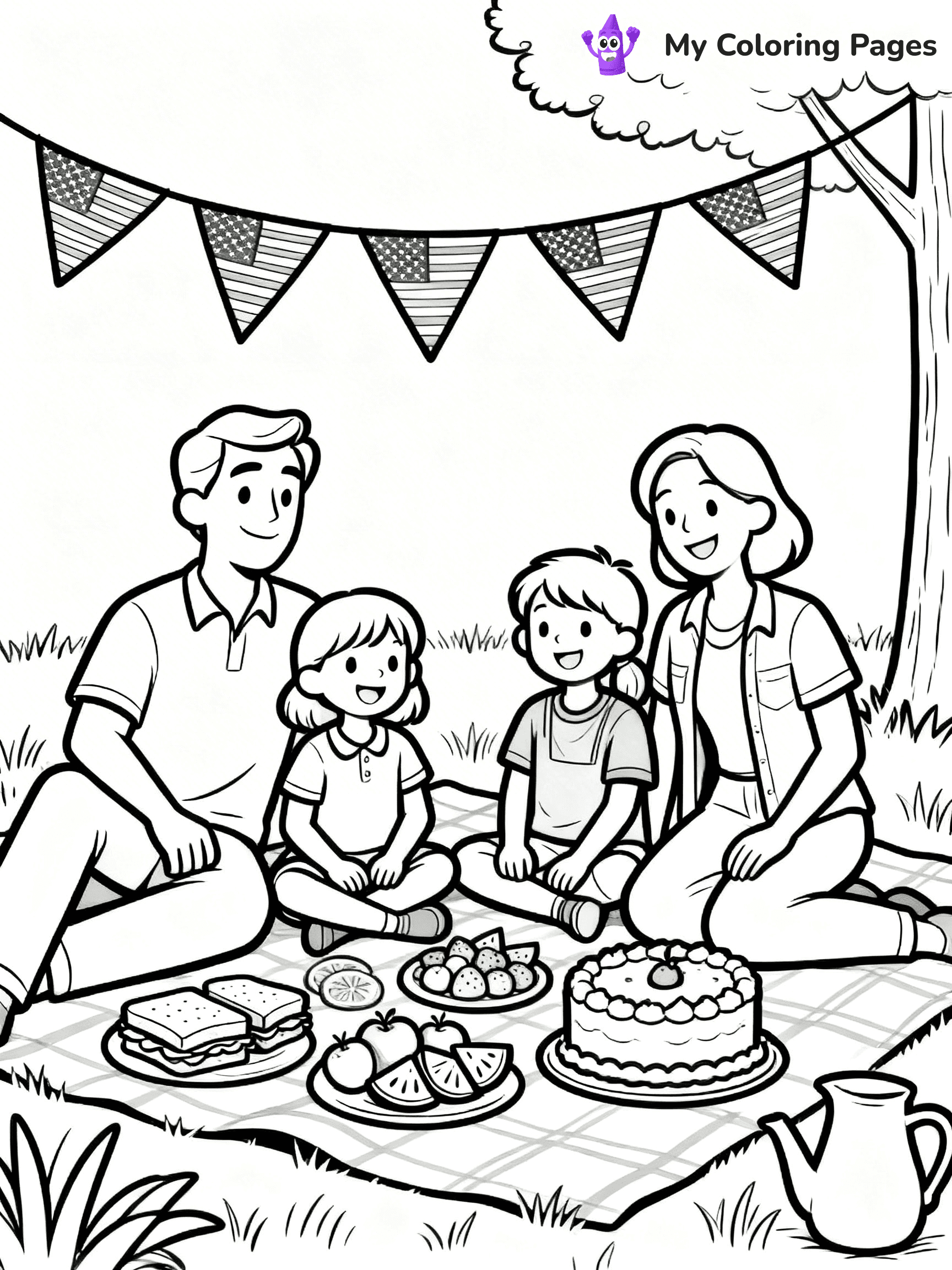 Memorial Day Coloring Pages For Adults - 4