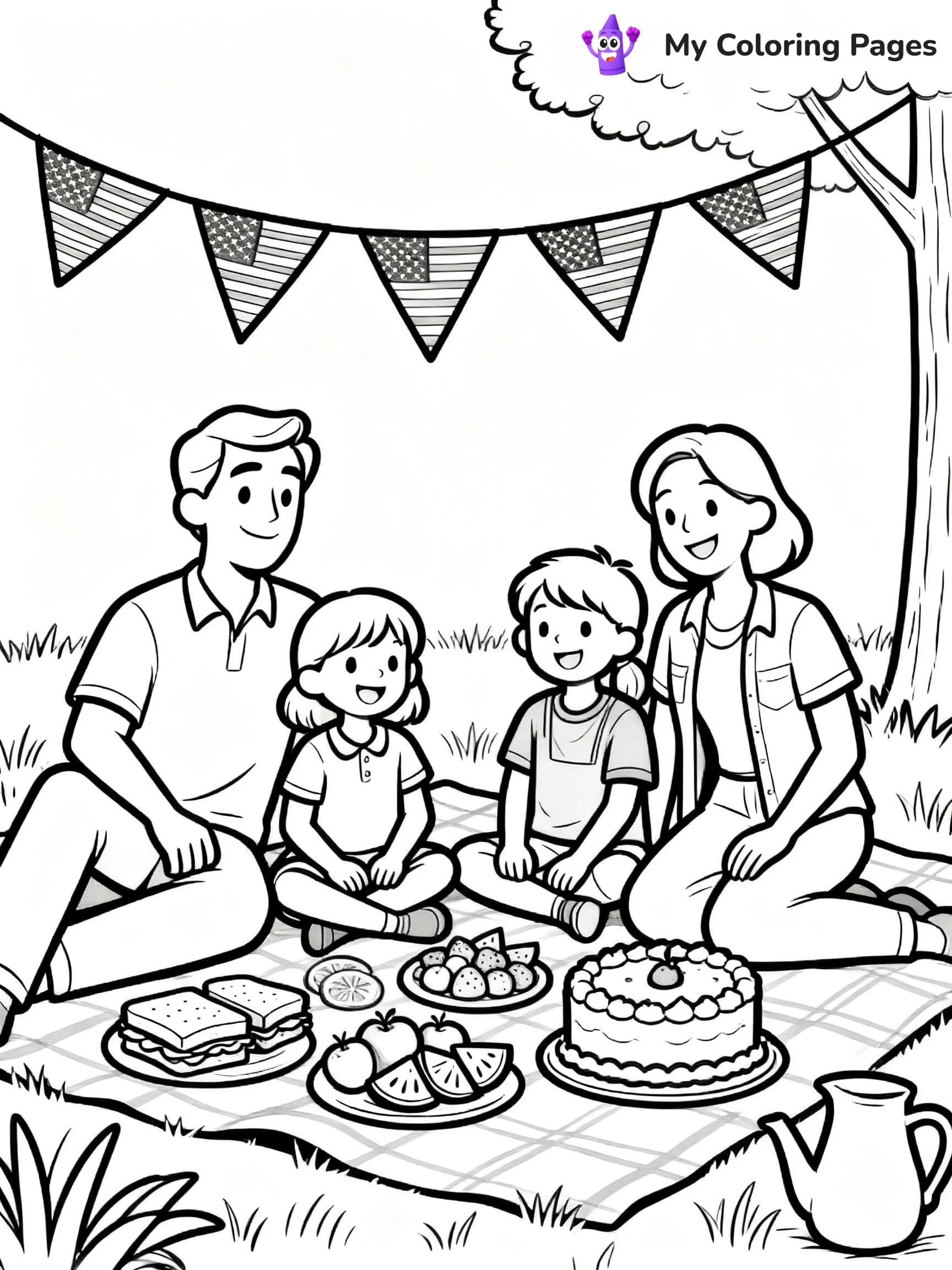 Memorial Day Coloring Pages For Adults - 4