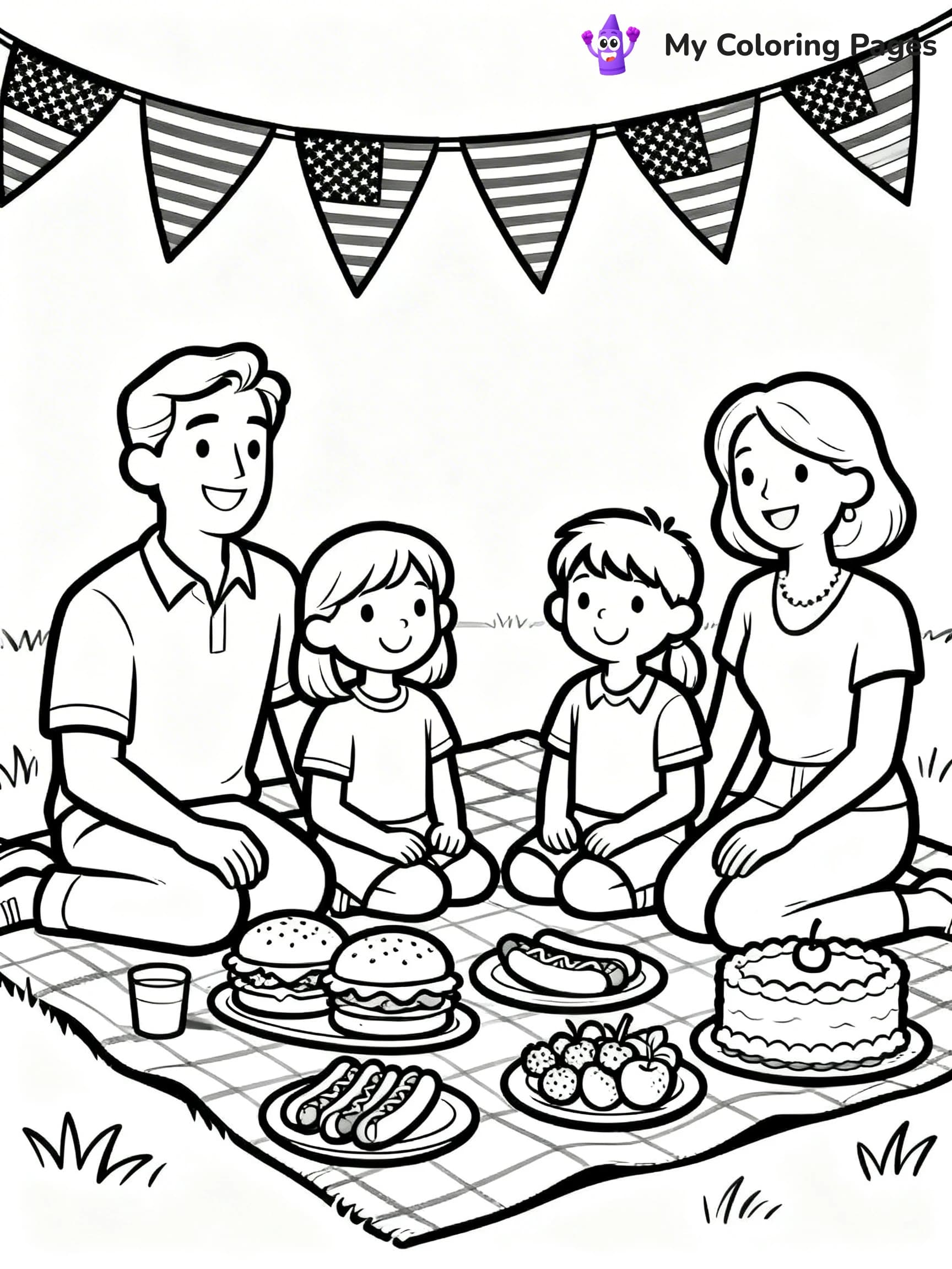 Memorial Day Coloring Pages For Adults - 1