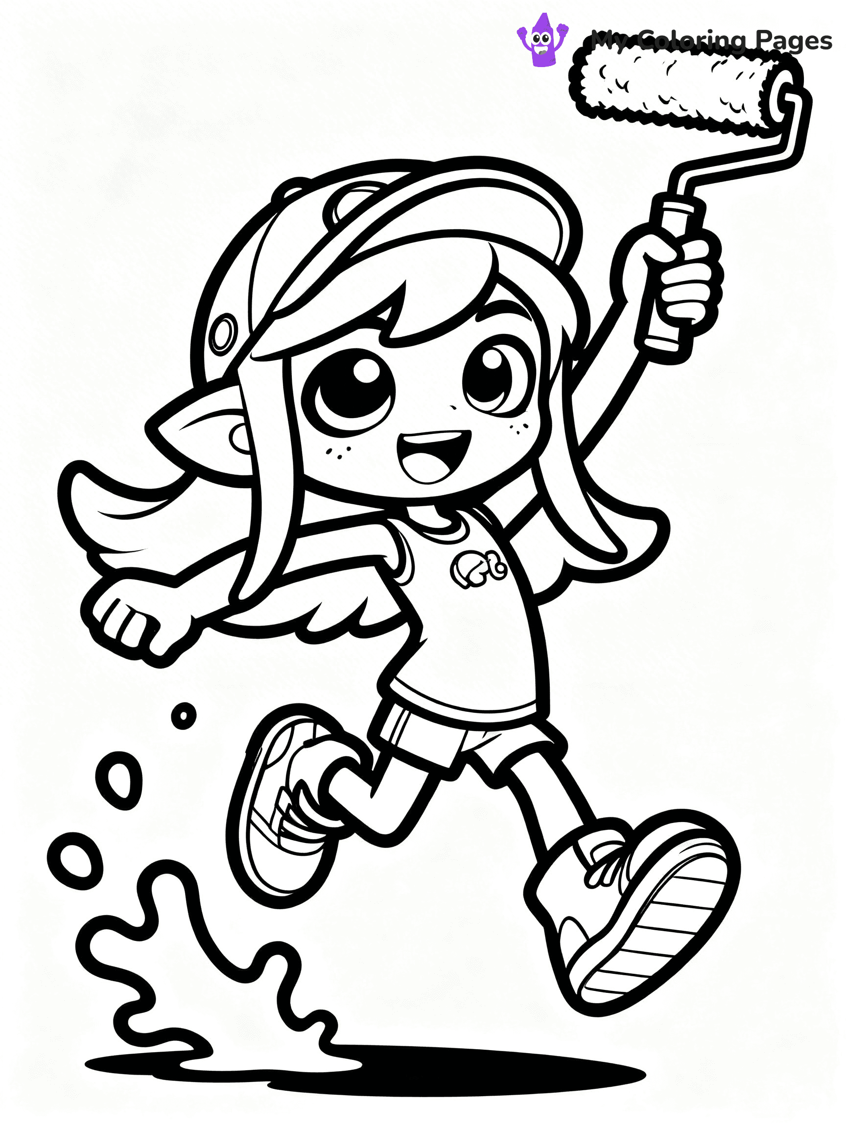 Splatoon Coloring Pages - 30