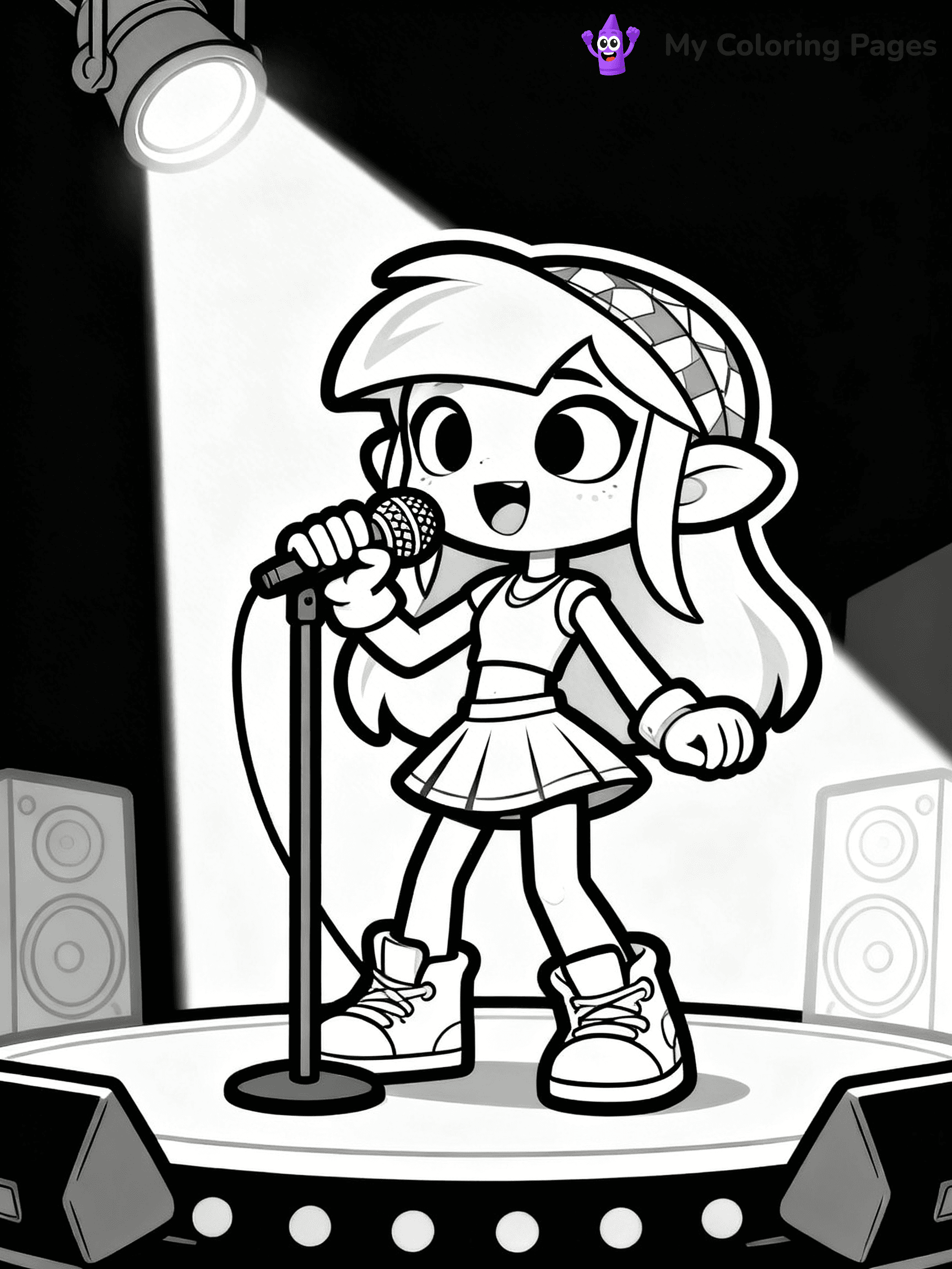 Splatoon Coloring Pages - 21