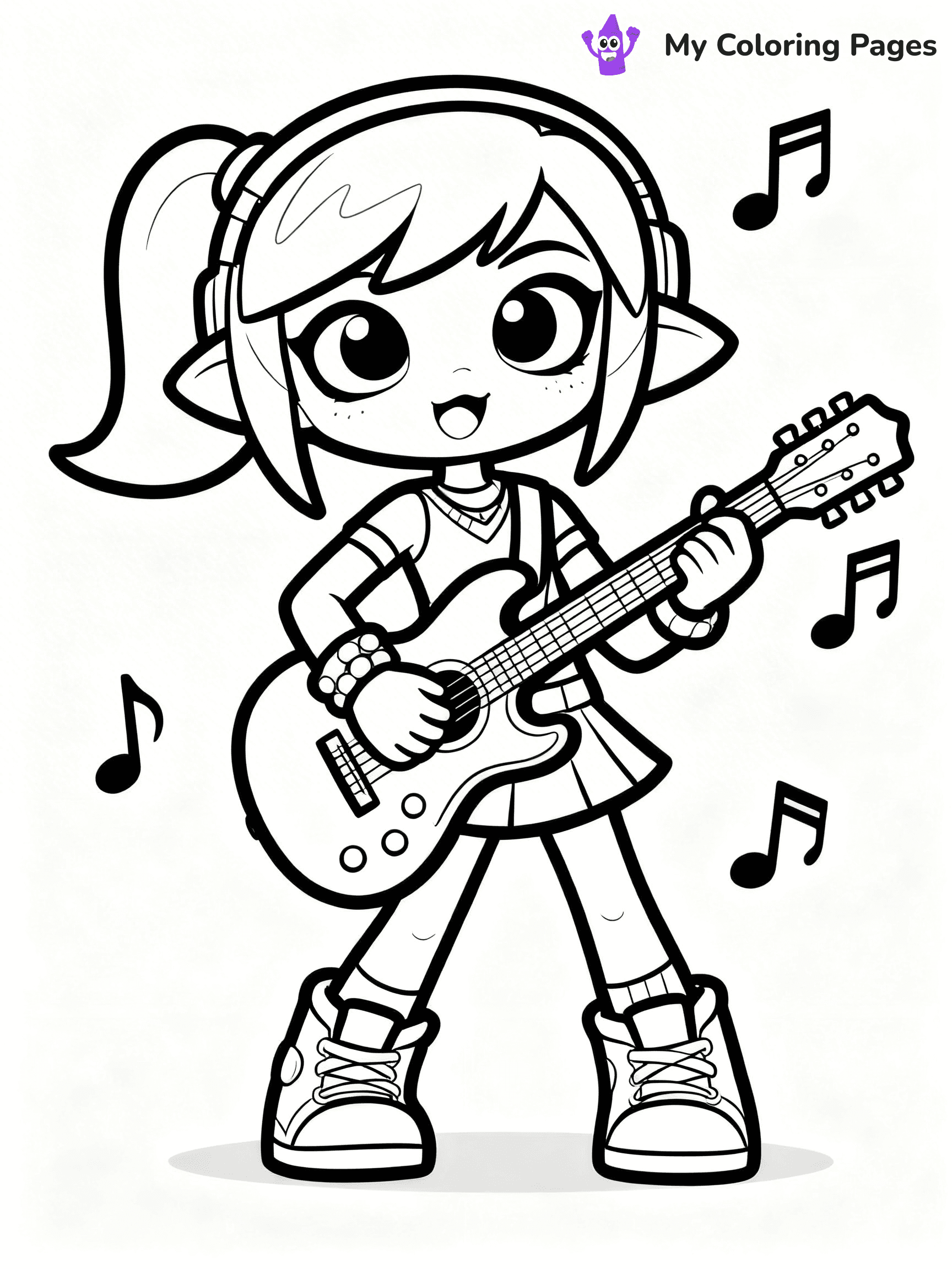 Splatoon Coloring Pages - 20
