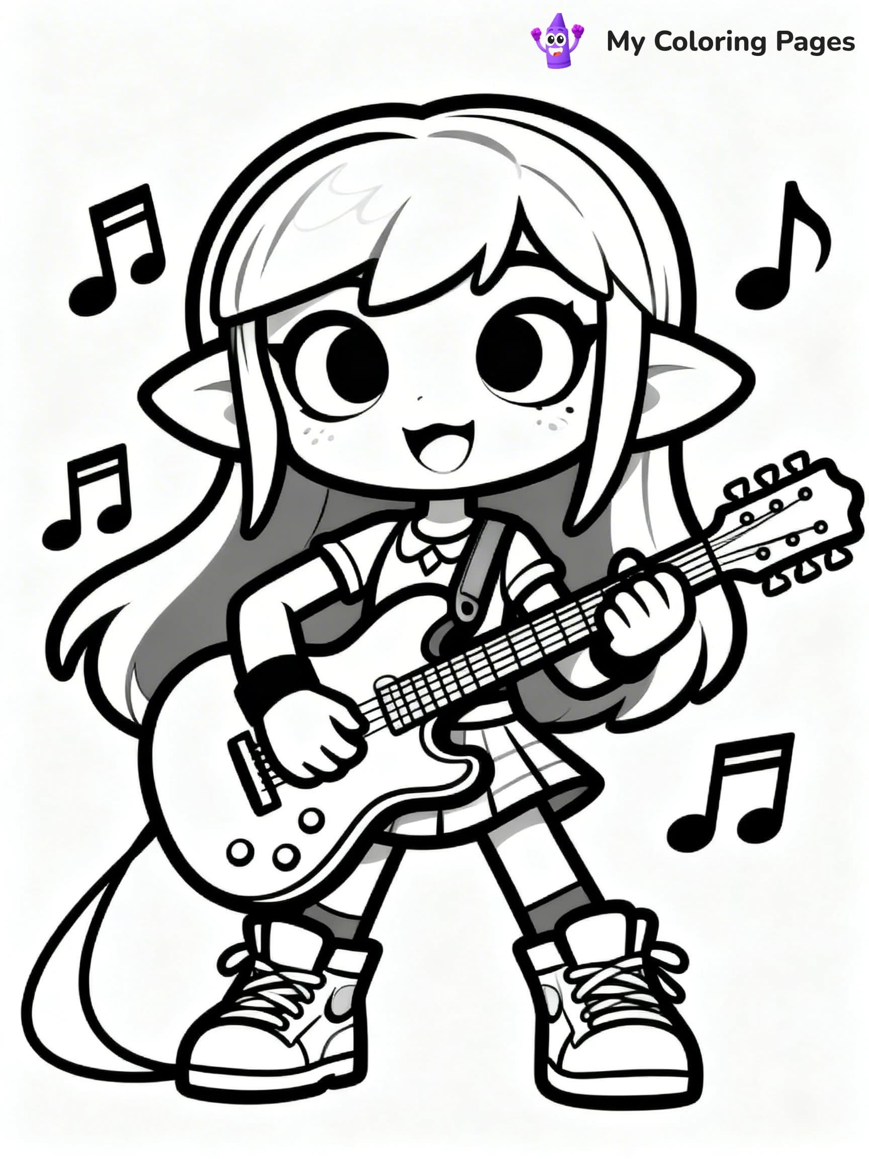 Splatoon Coloring Pages - 21