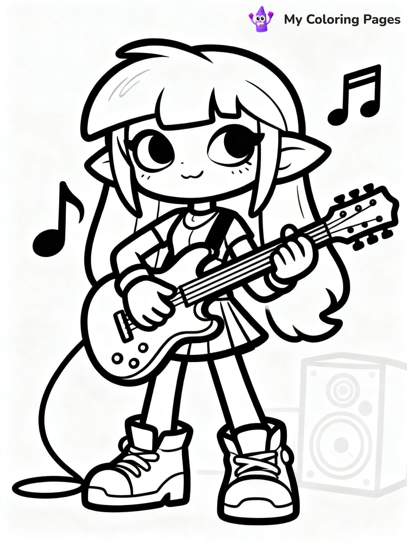 Splatoon Coloring Pages - 20