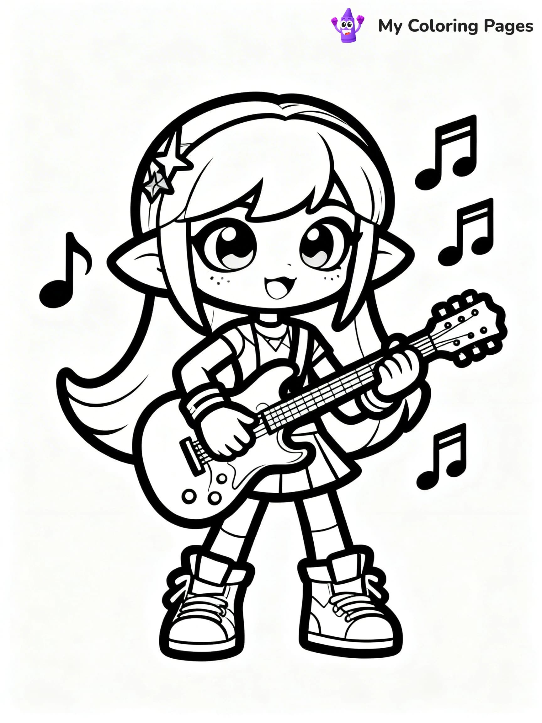 Splatoon Coloring Pages - 19