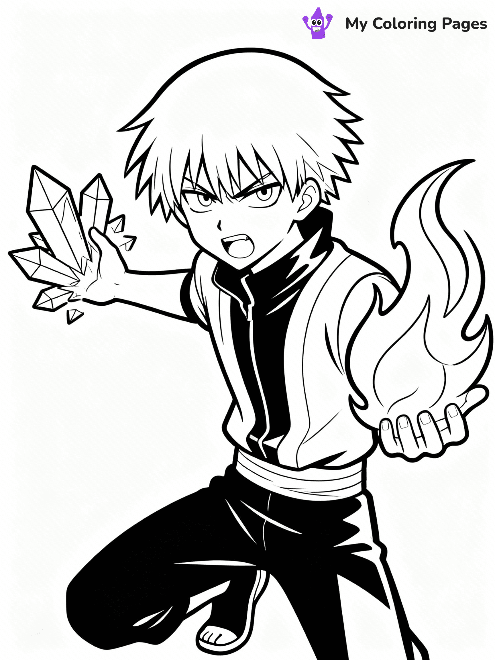 My Hero Academia Coloring Pages - 33
