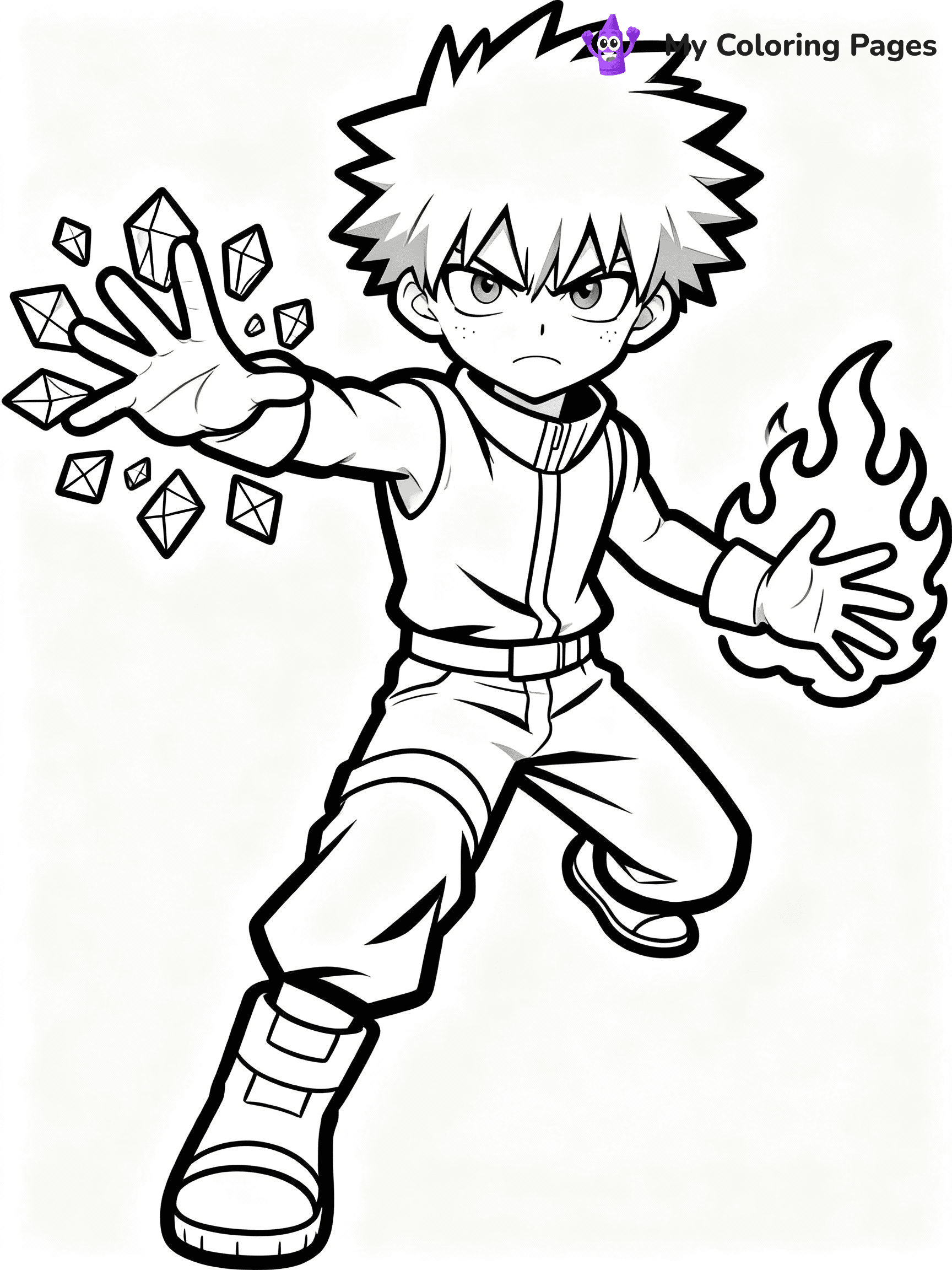 My Hero Academia Coloring Pages - 31