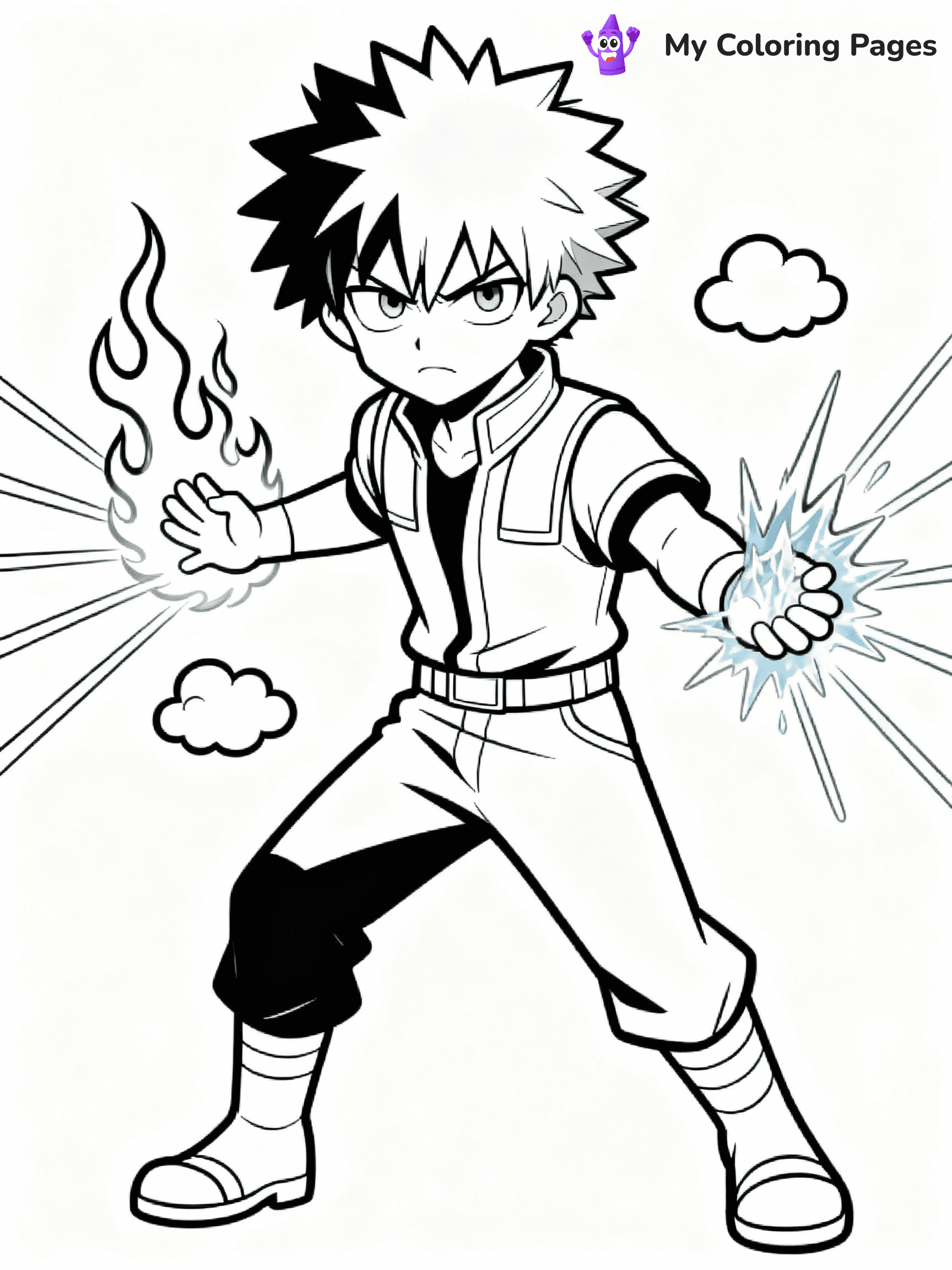 My Hero Academia Coloring Pages - 30
