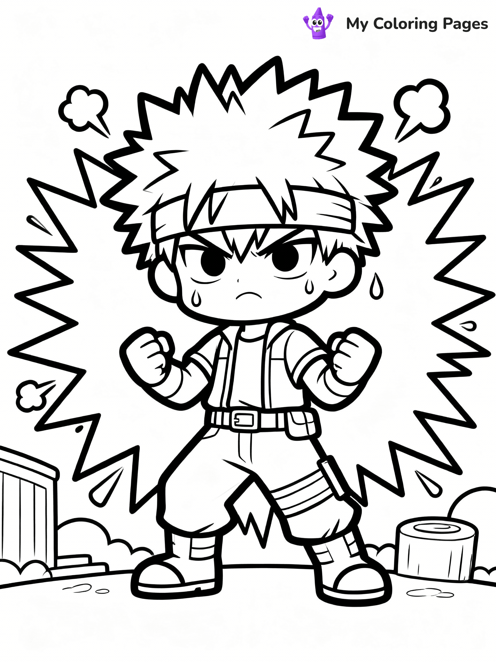 My Hero Academia Coloring Pages - 27