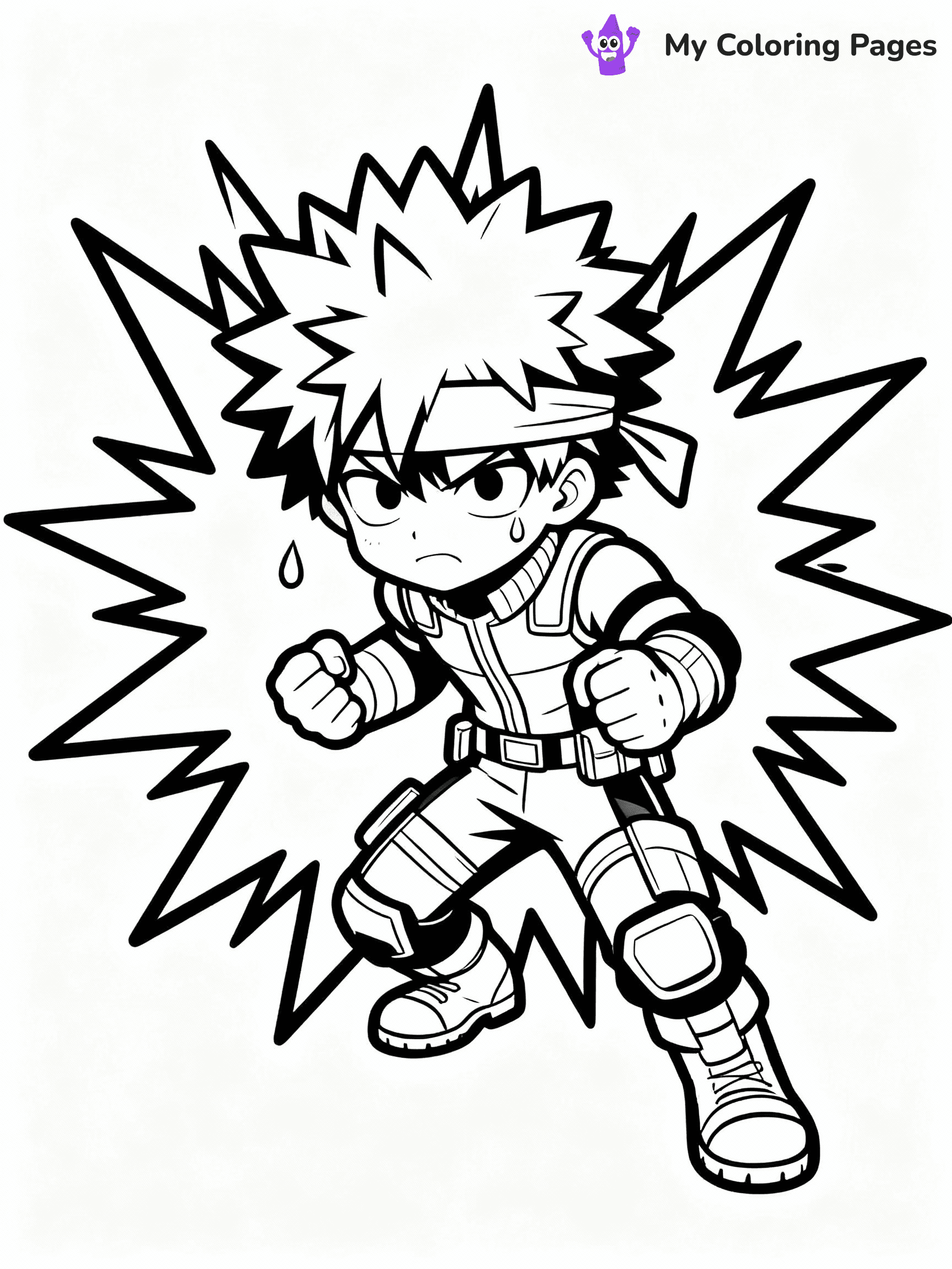 My Hero Academia Coloring Pages - 26