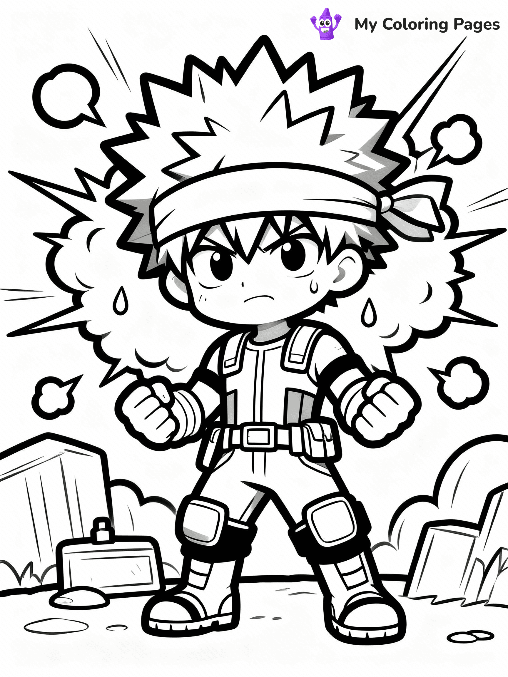 My Hero Academia Coloring Pages - 25