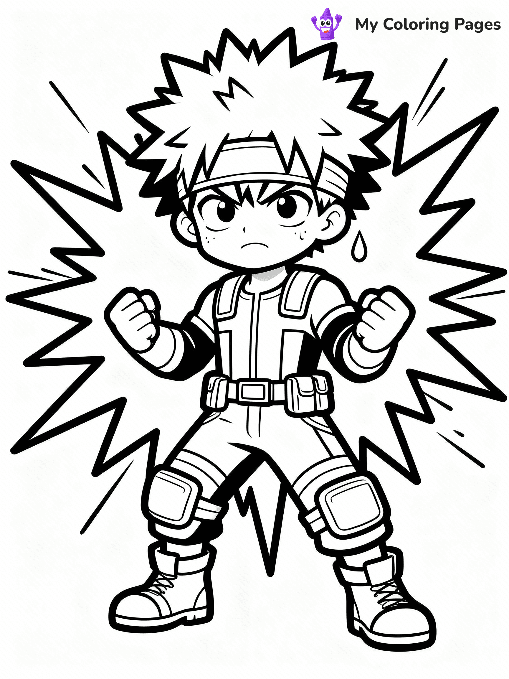 My Hero Academia Coloring Pages - 24