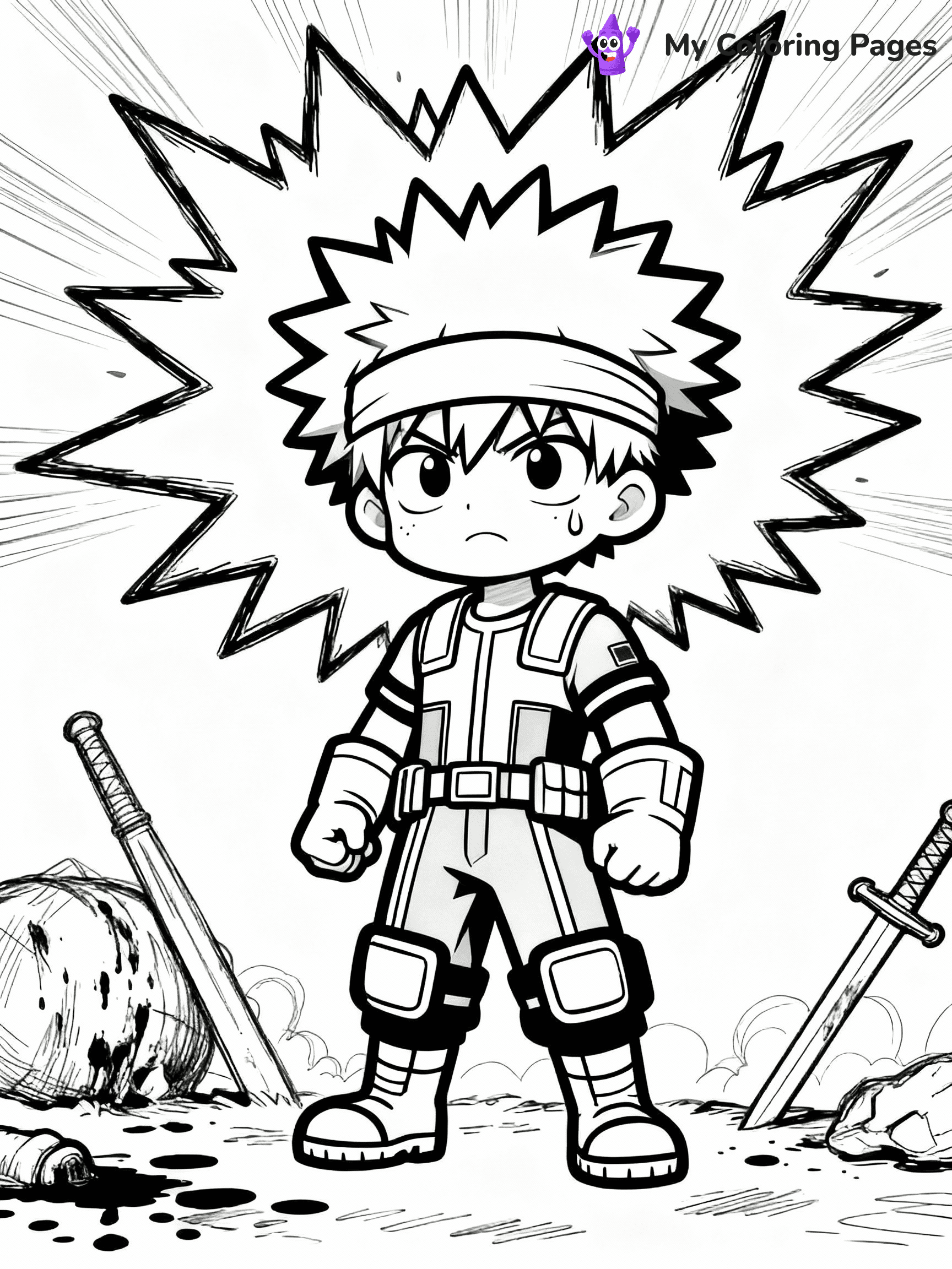 My Hero Academia Coloring Pages - 23