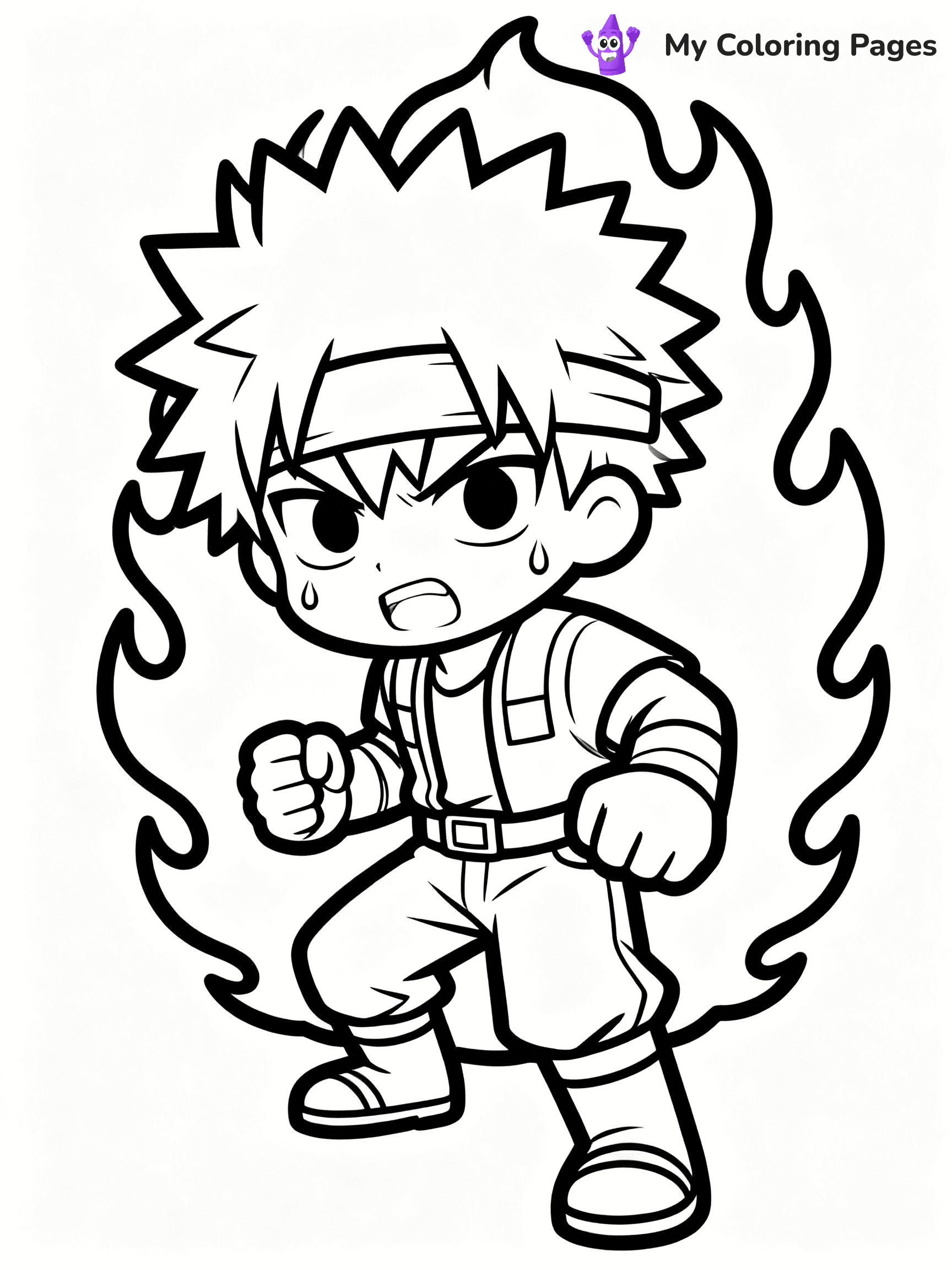 My Hero Academia Coloring Pages - 21