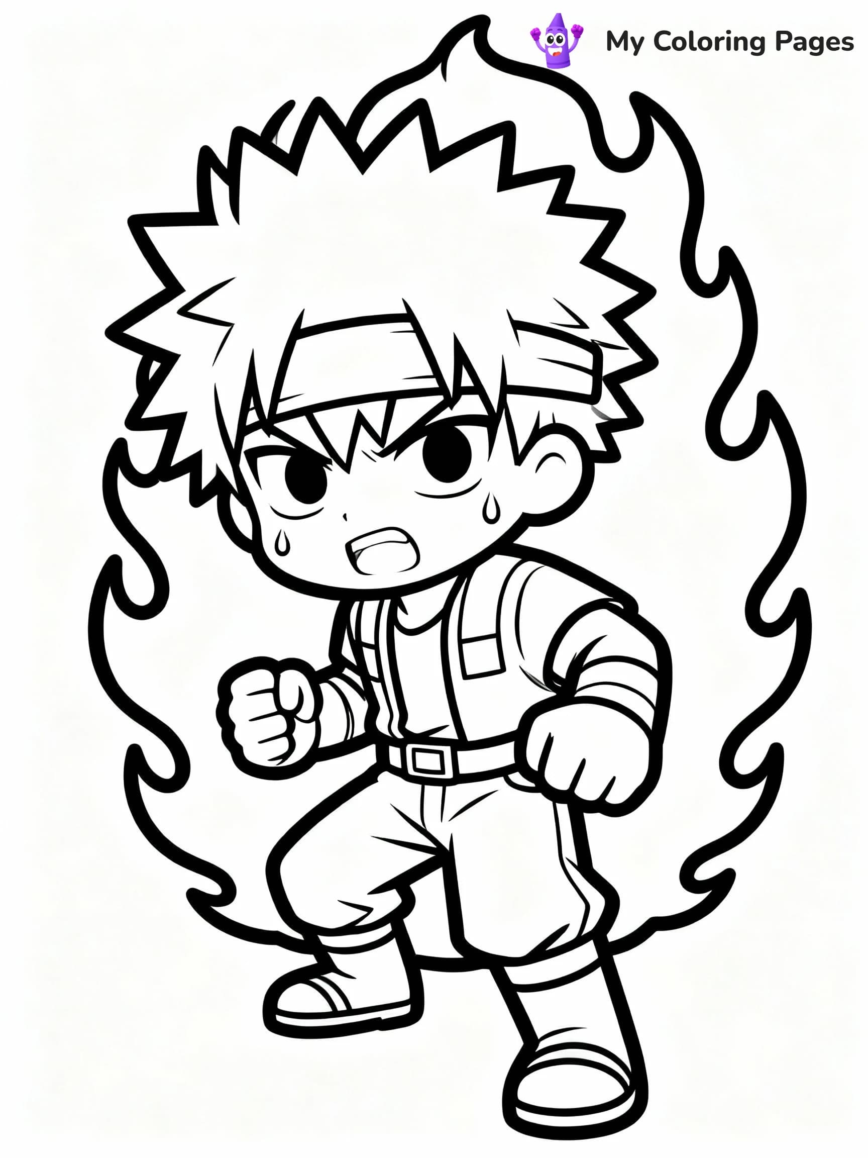 My Hero Academia Coloring Pages - 21