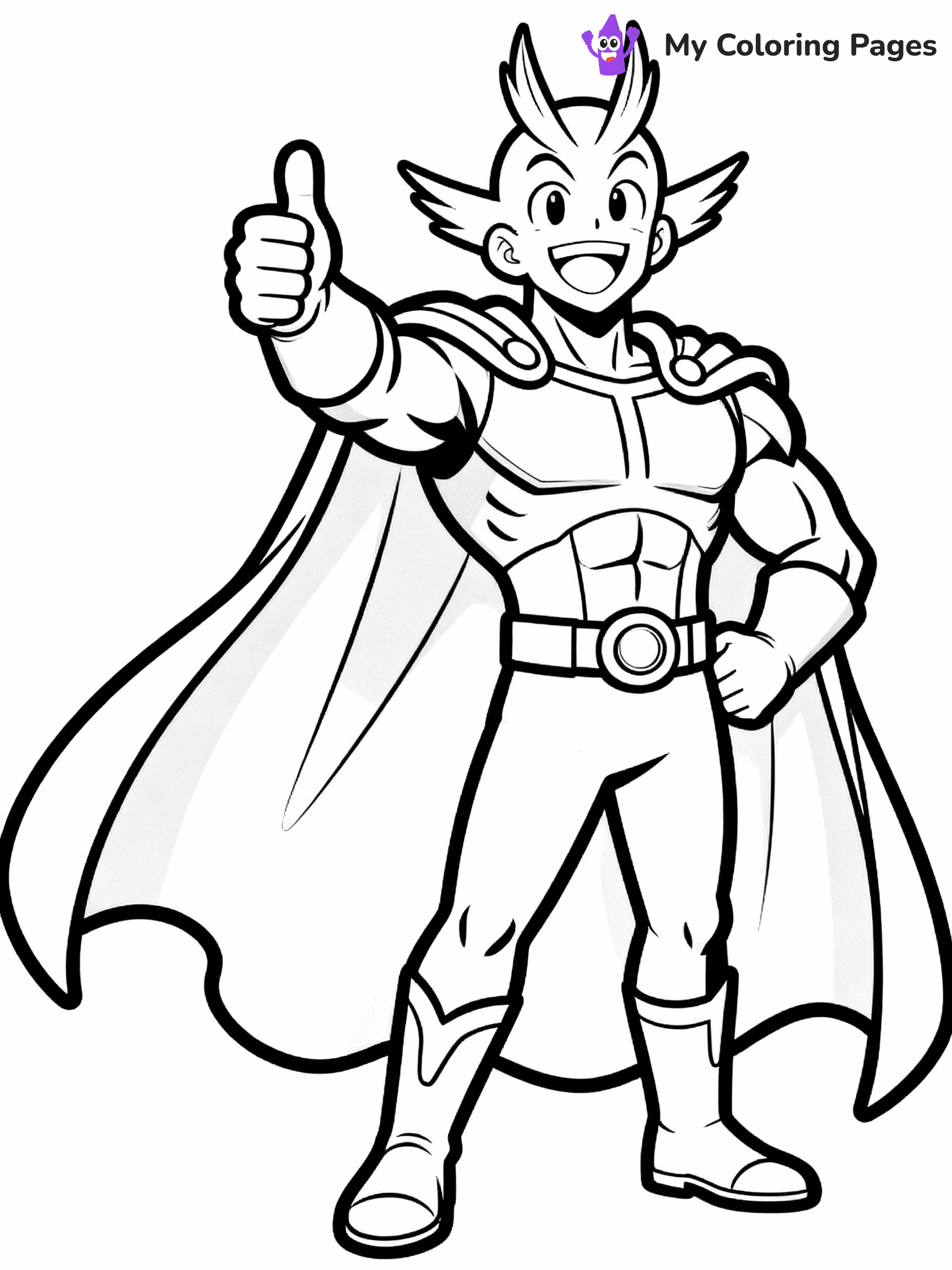 My Hero Academia Coloring Pages - 20