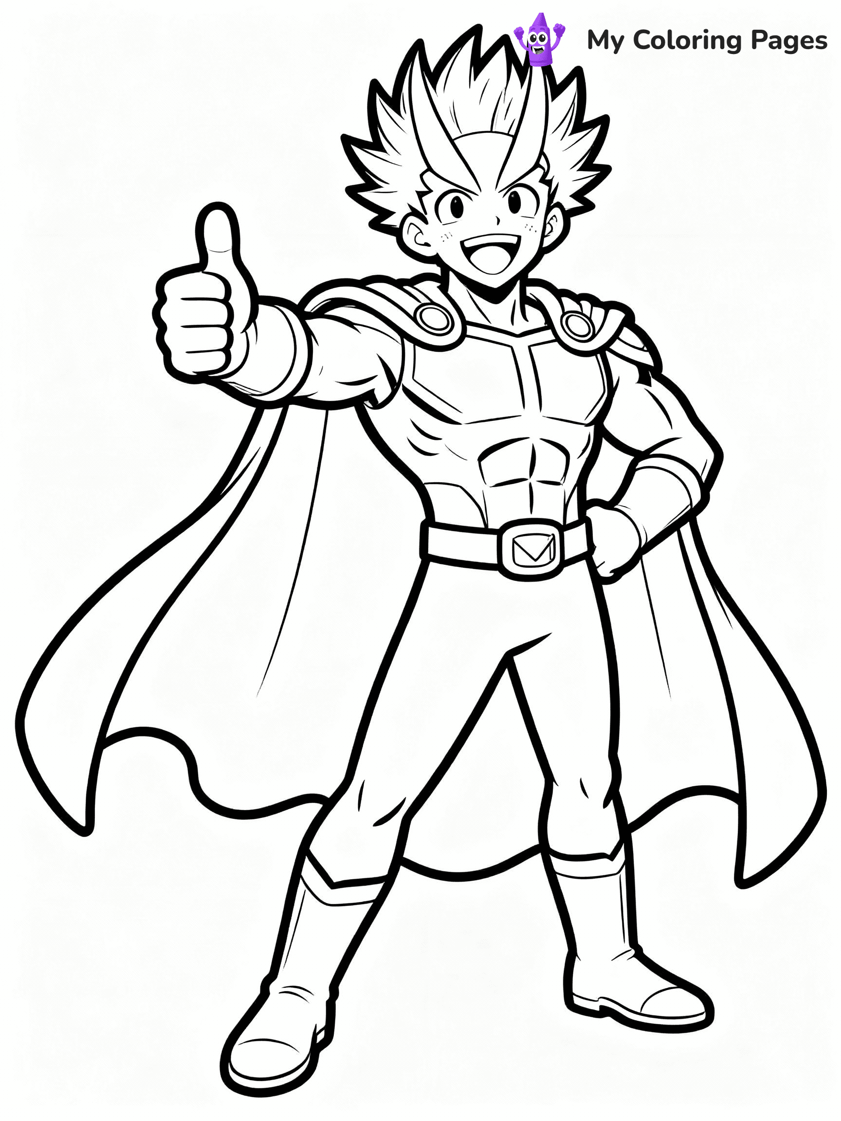 My Hero Academia Coloring Pages - 18