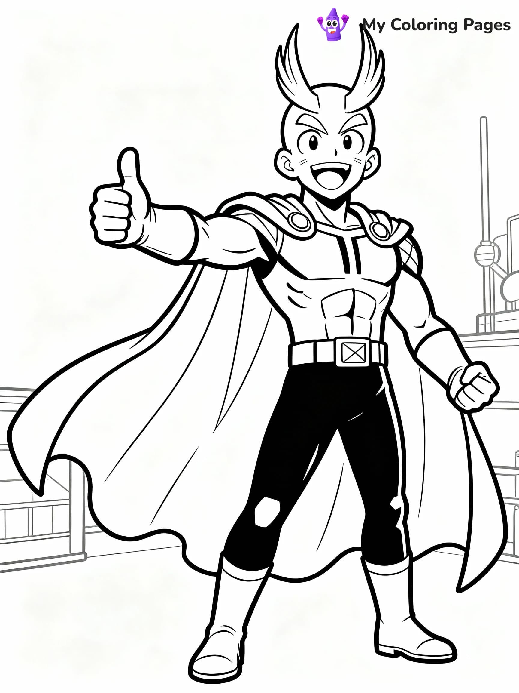 My Hero Academia Coloring Pages - 16