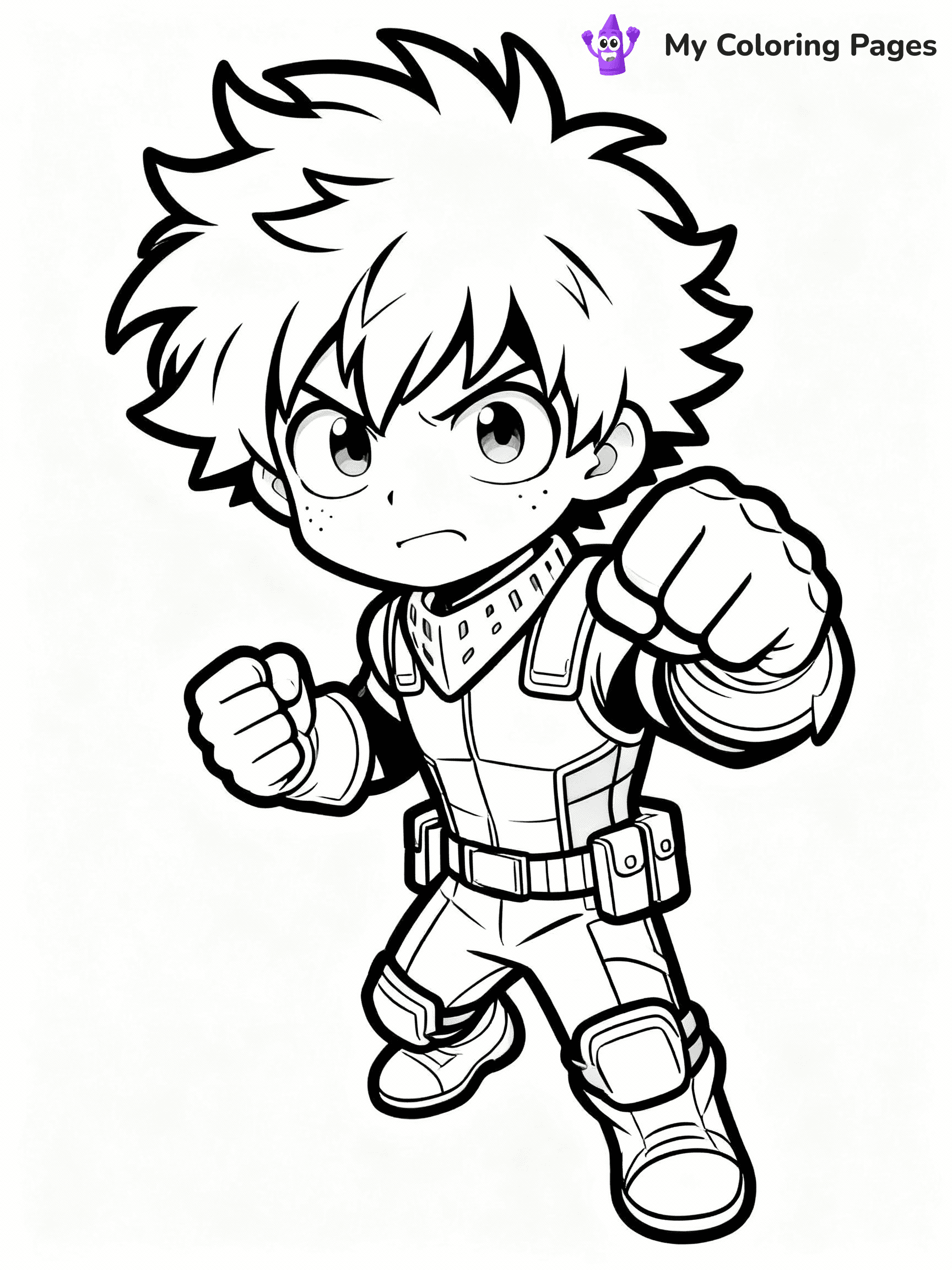 My Hero Academia Coloring Pages - 13