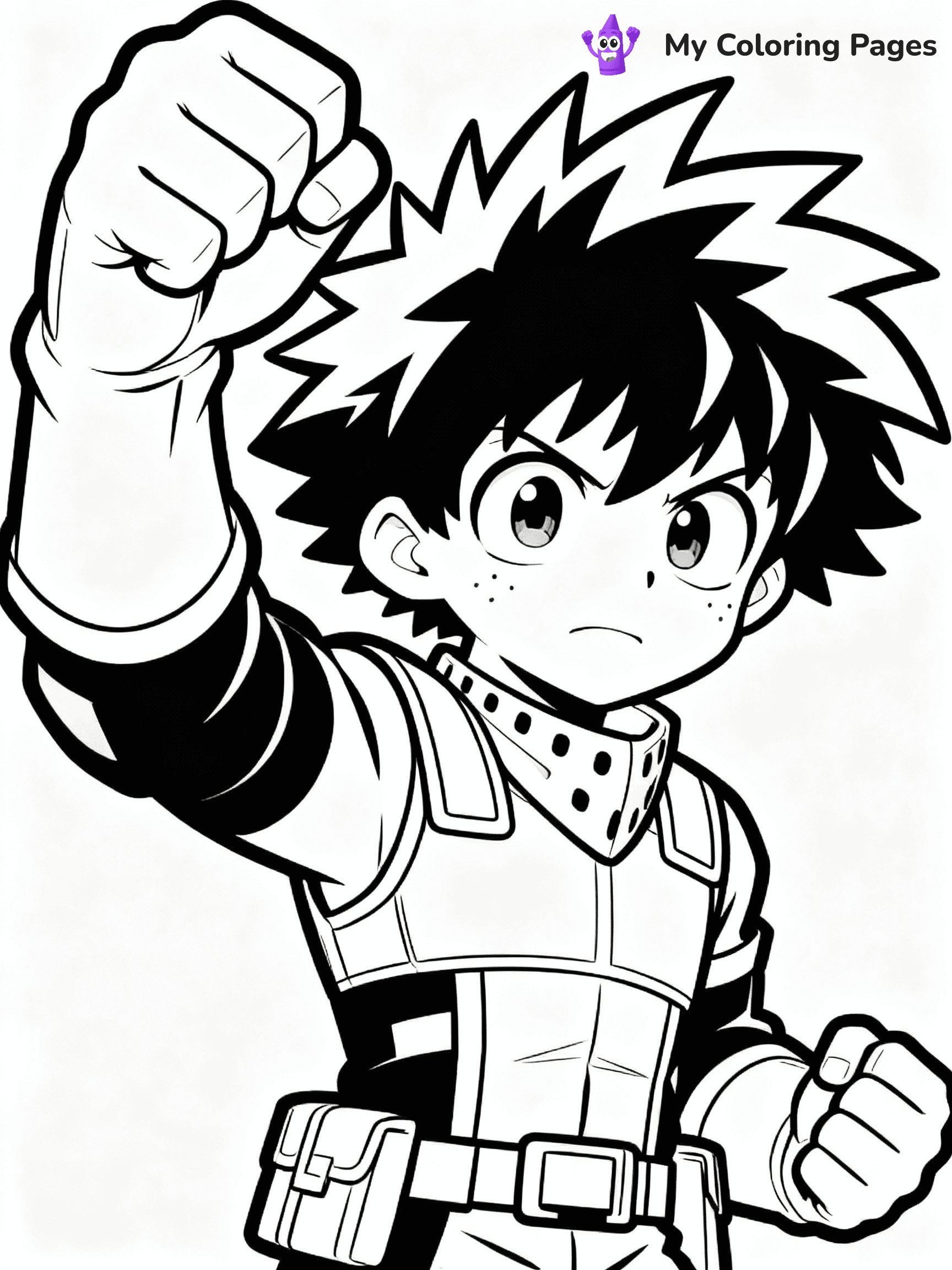 My Hero Academia Coloring Pages - 12