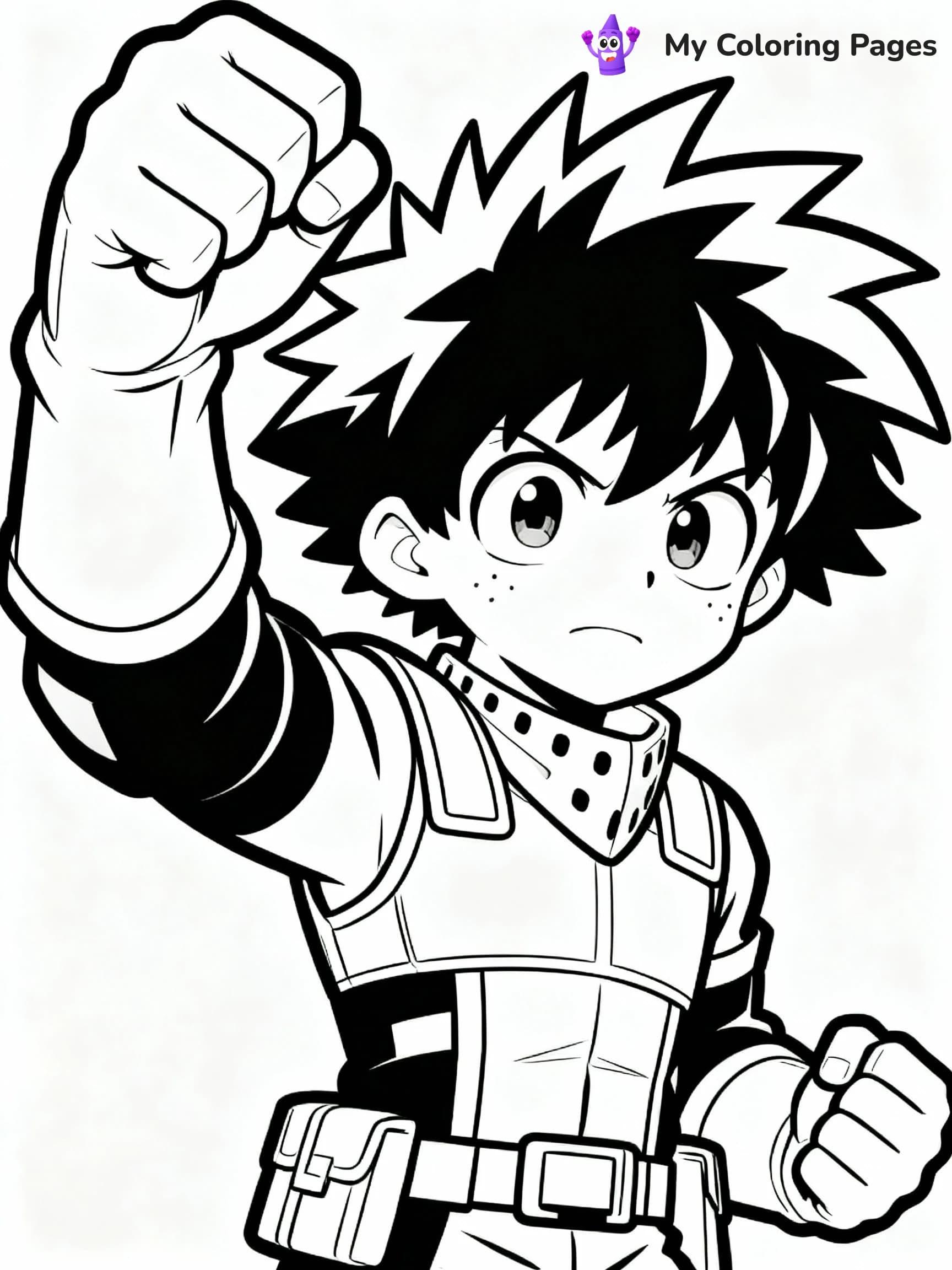 My Hero Academia Coloring Pages - 12