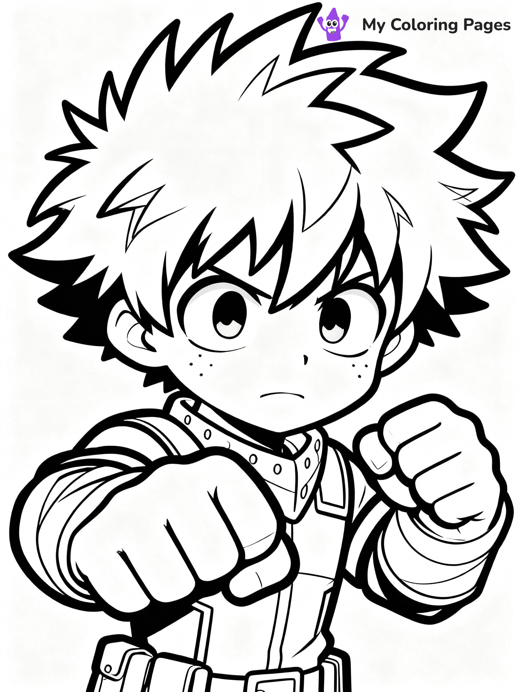 My Hero Academia Coloring Pages - 11