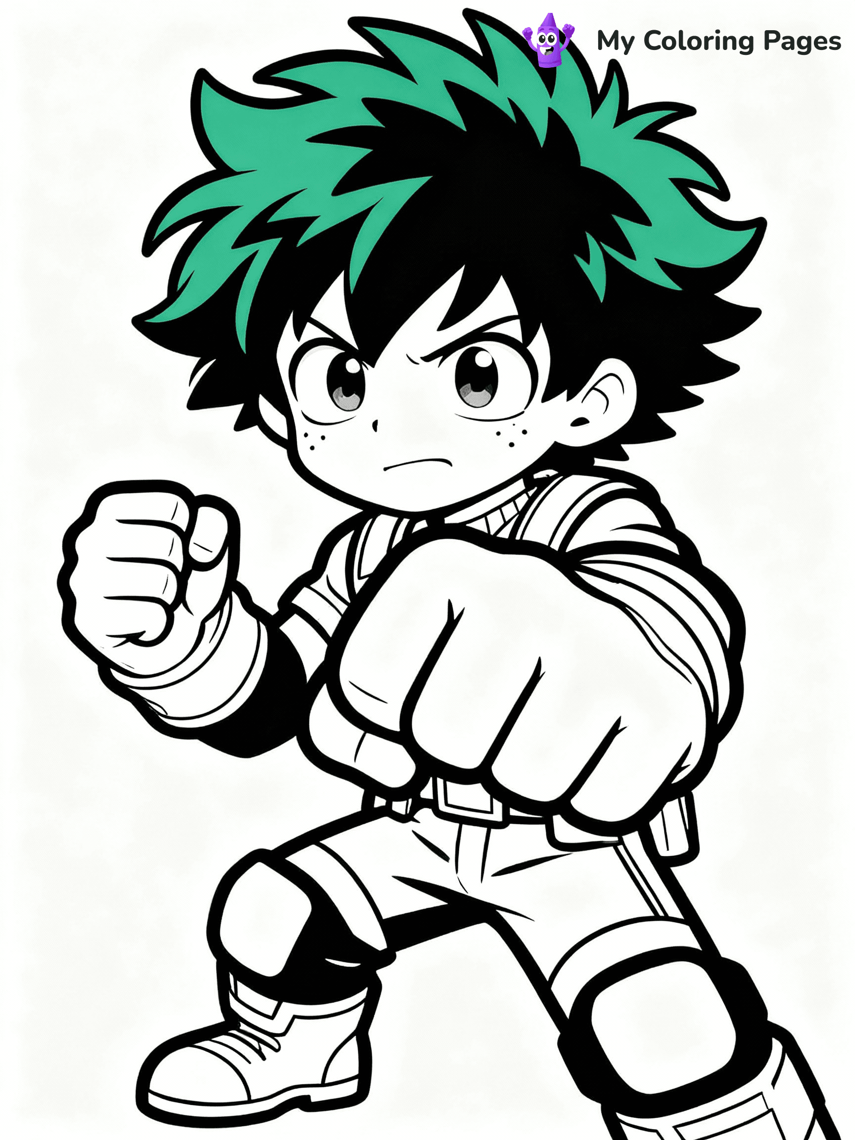 My Hero Academia Coloring Pages - 10