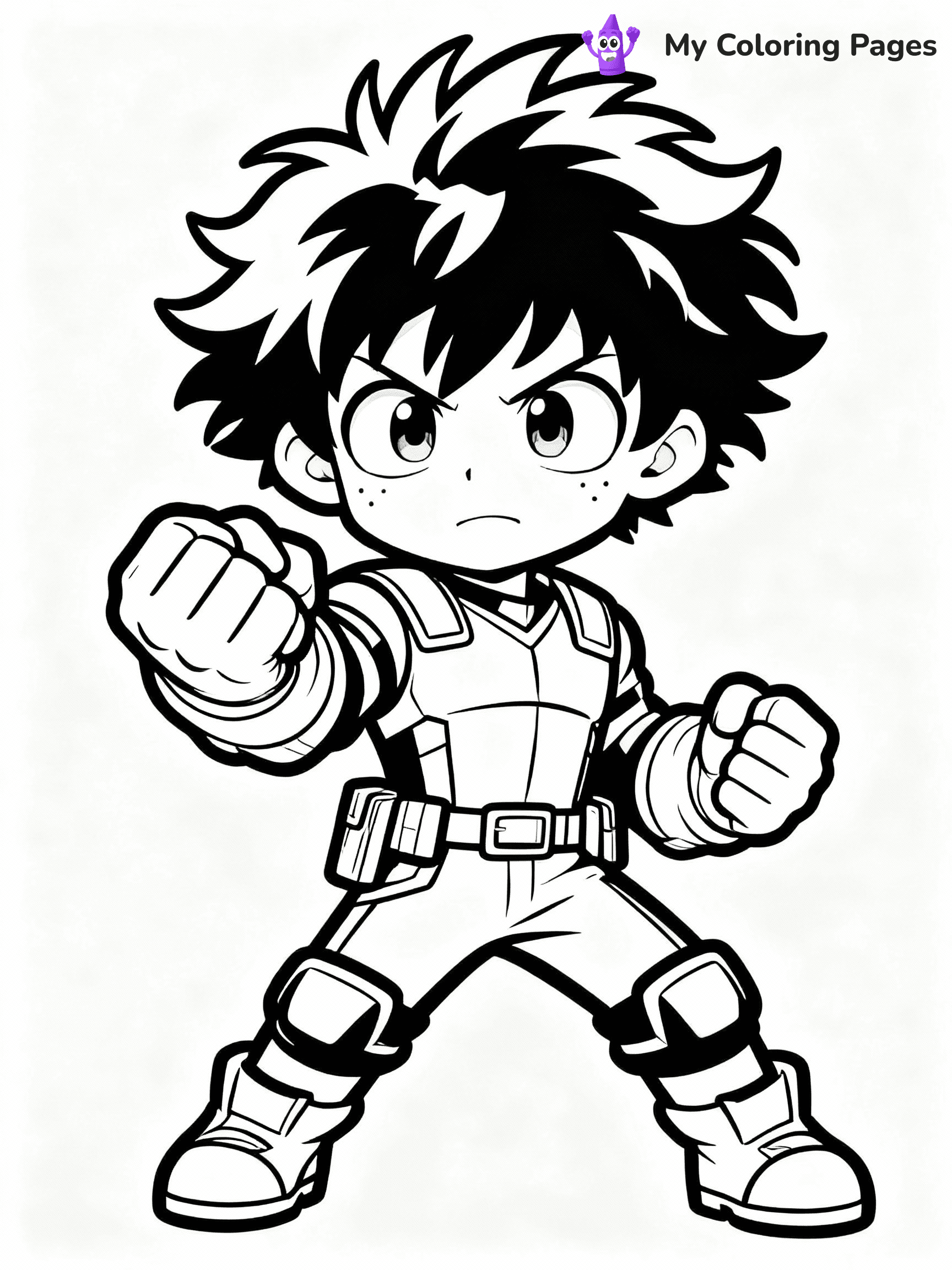 My Hero Academia Coloring Pages - 9