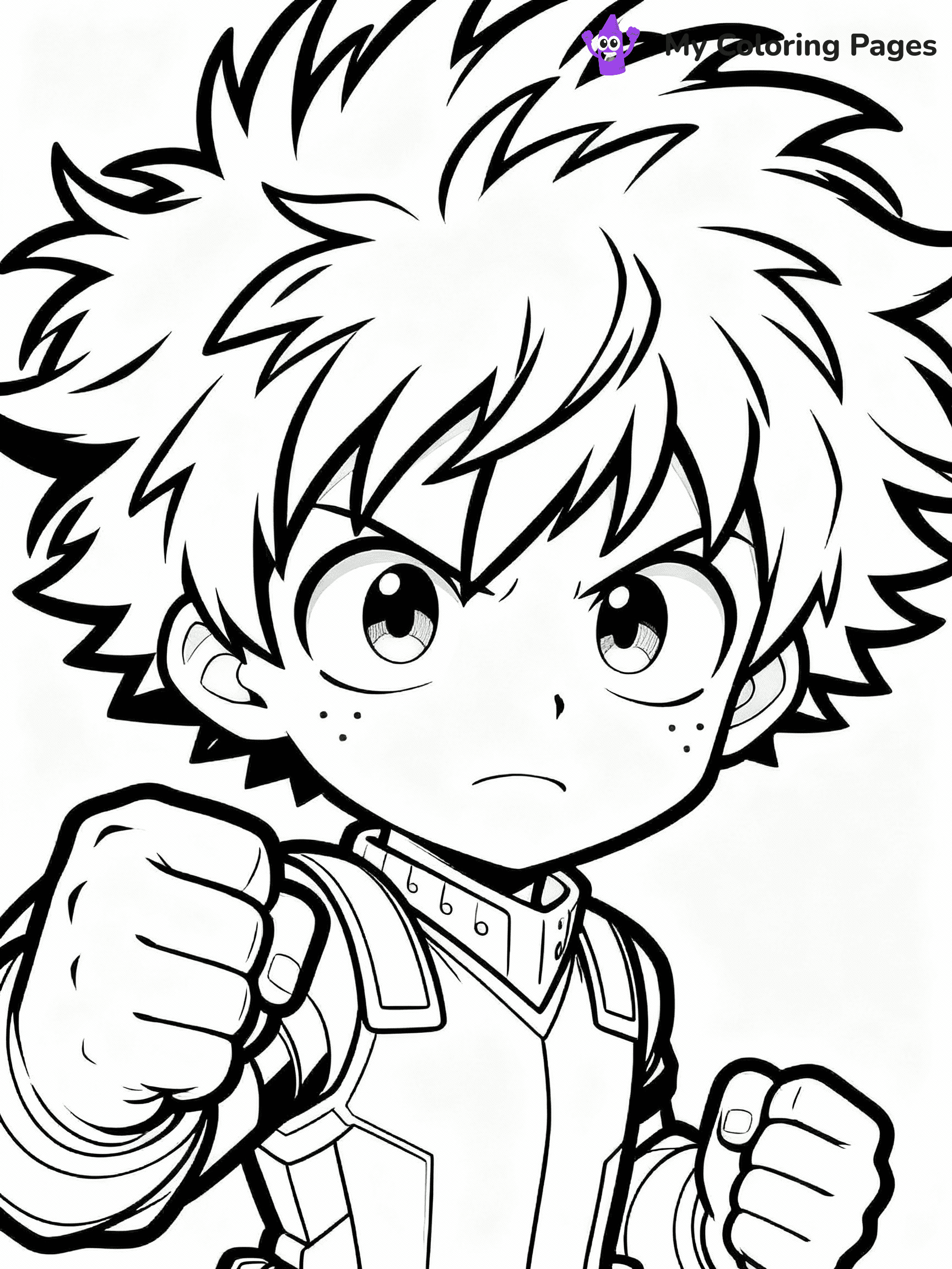 My Hero Academia Coloring Pages - 8