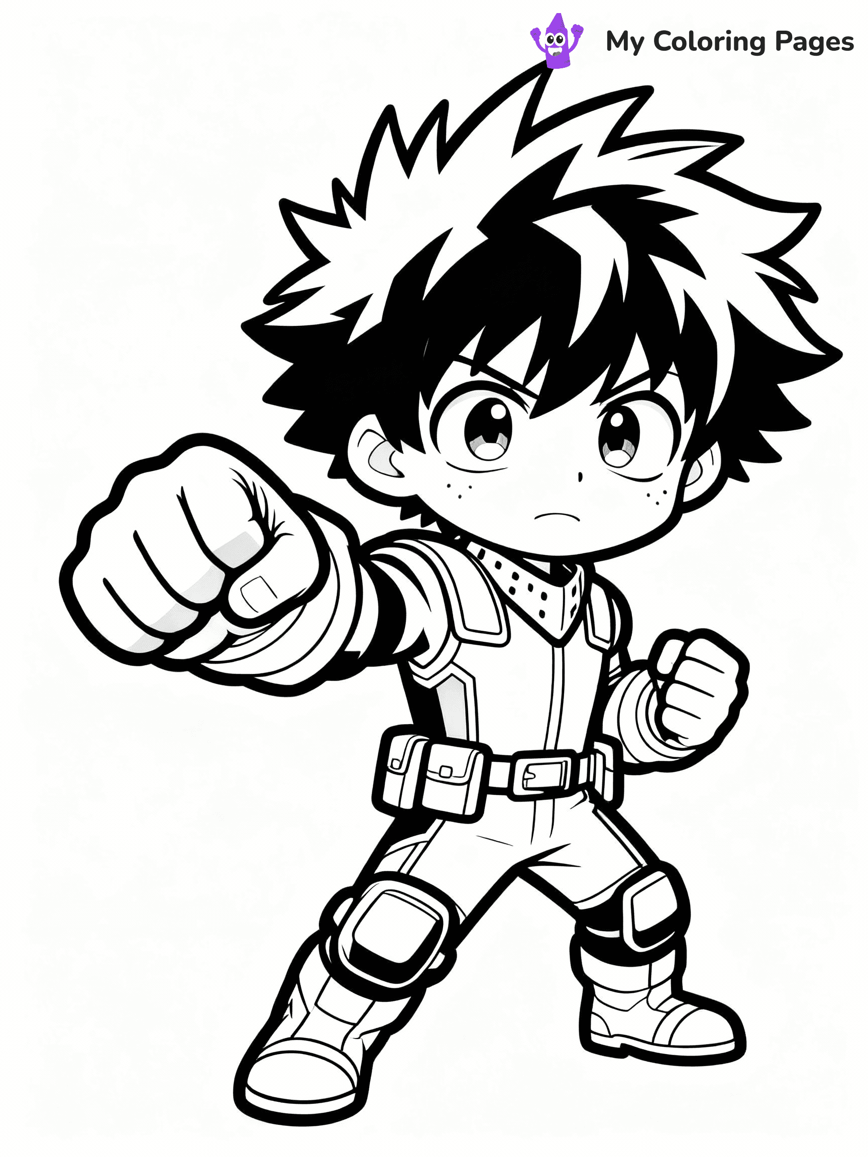 My Hero Academia Coloring Pages - 7