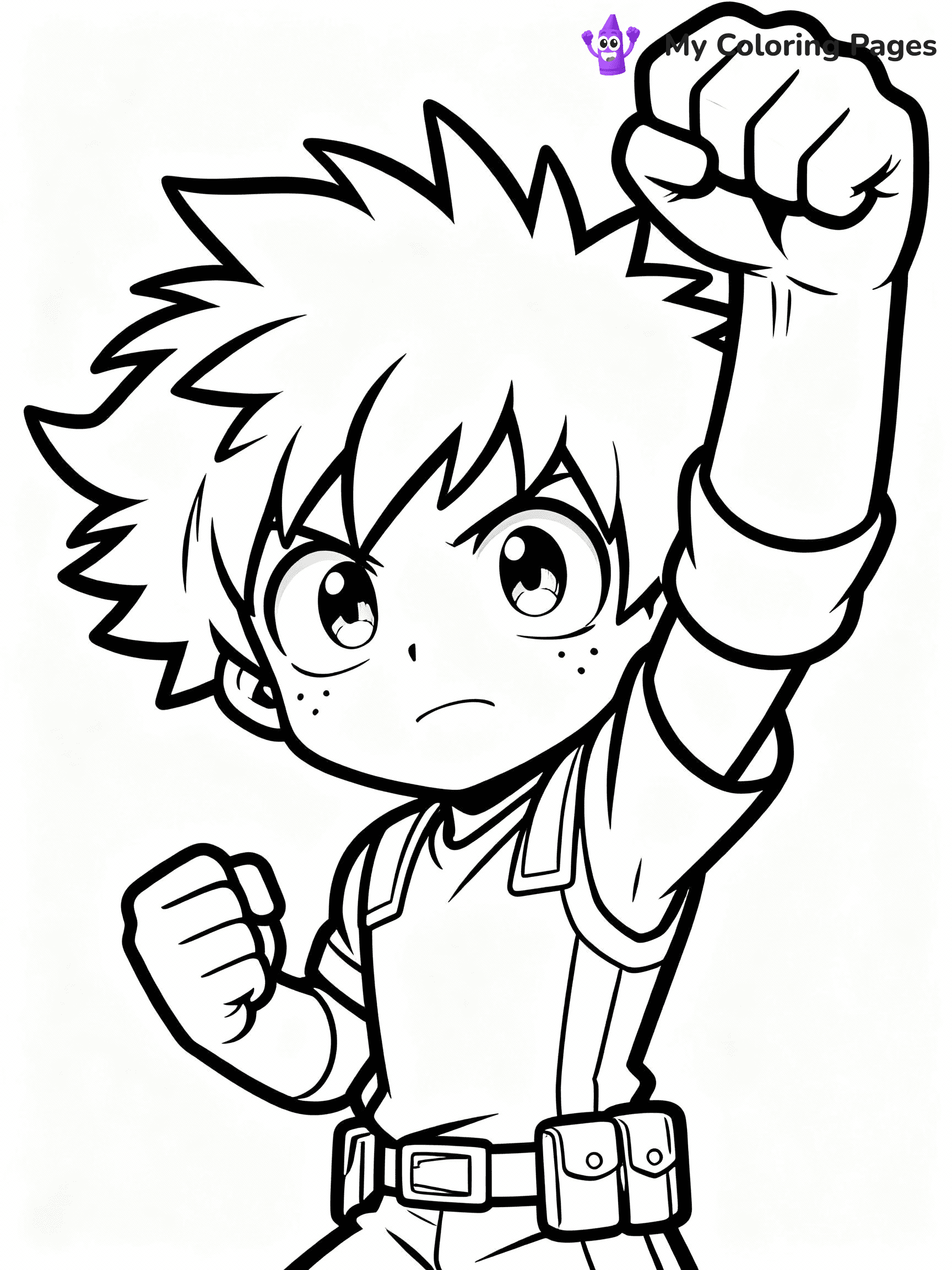 My Hero Academia Coloring Pages - 6