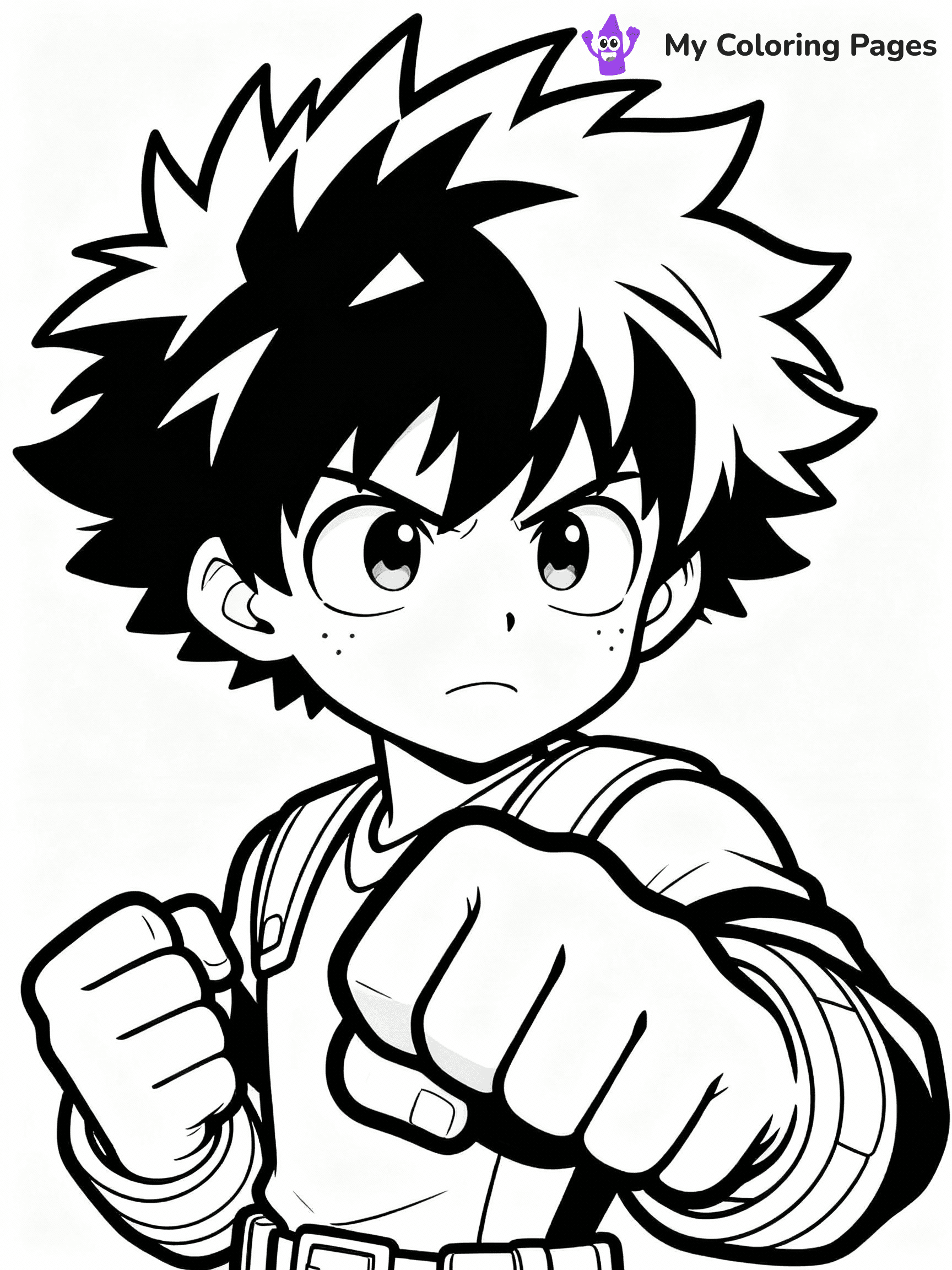 My Hero Academia Coloring Pages - 4