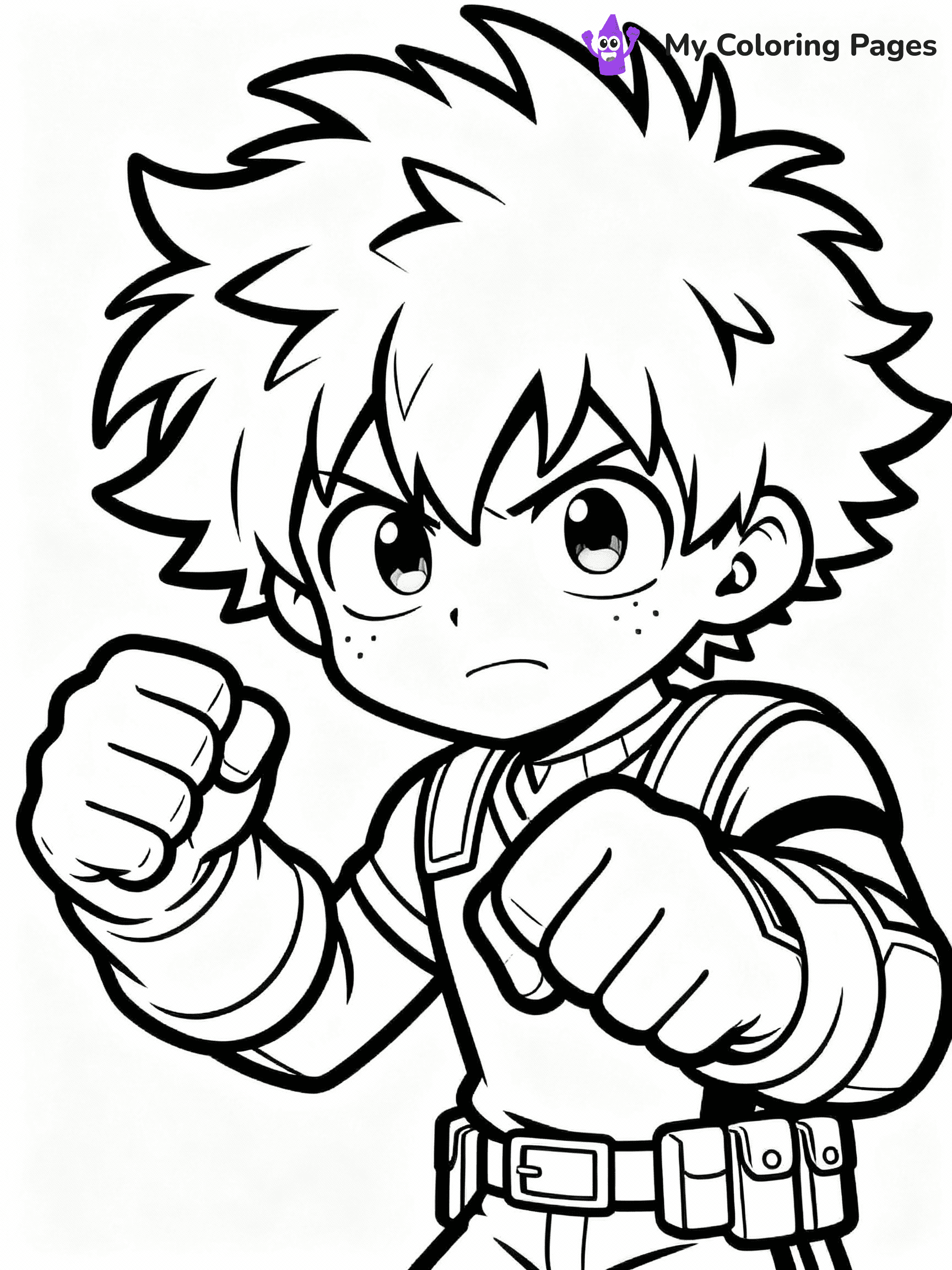 My Hero Academia Coloring Pages - 3