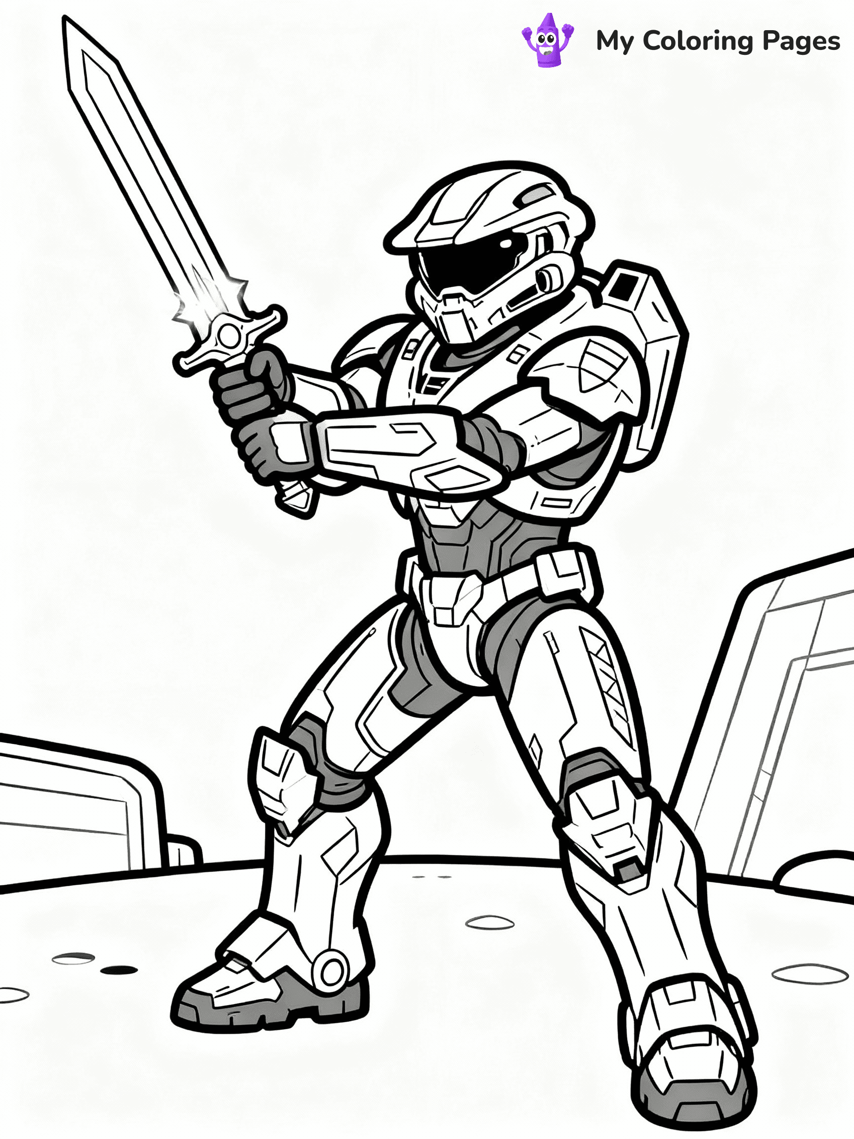 Halo Coloring Pages - 26