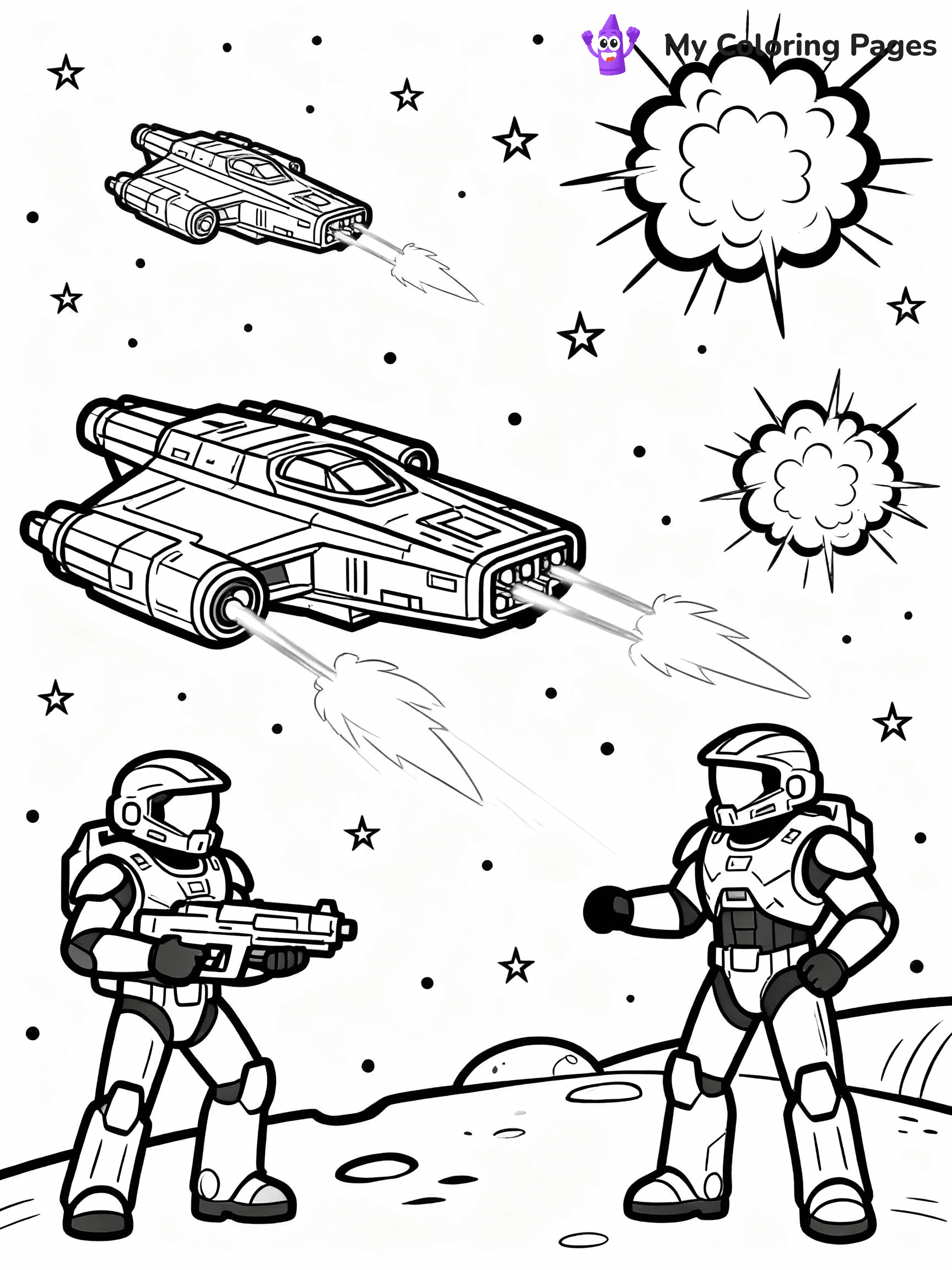 Halo Coloring Pages - 20